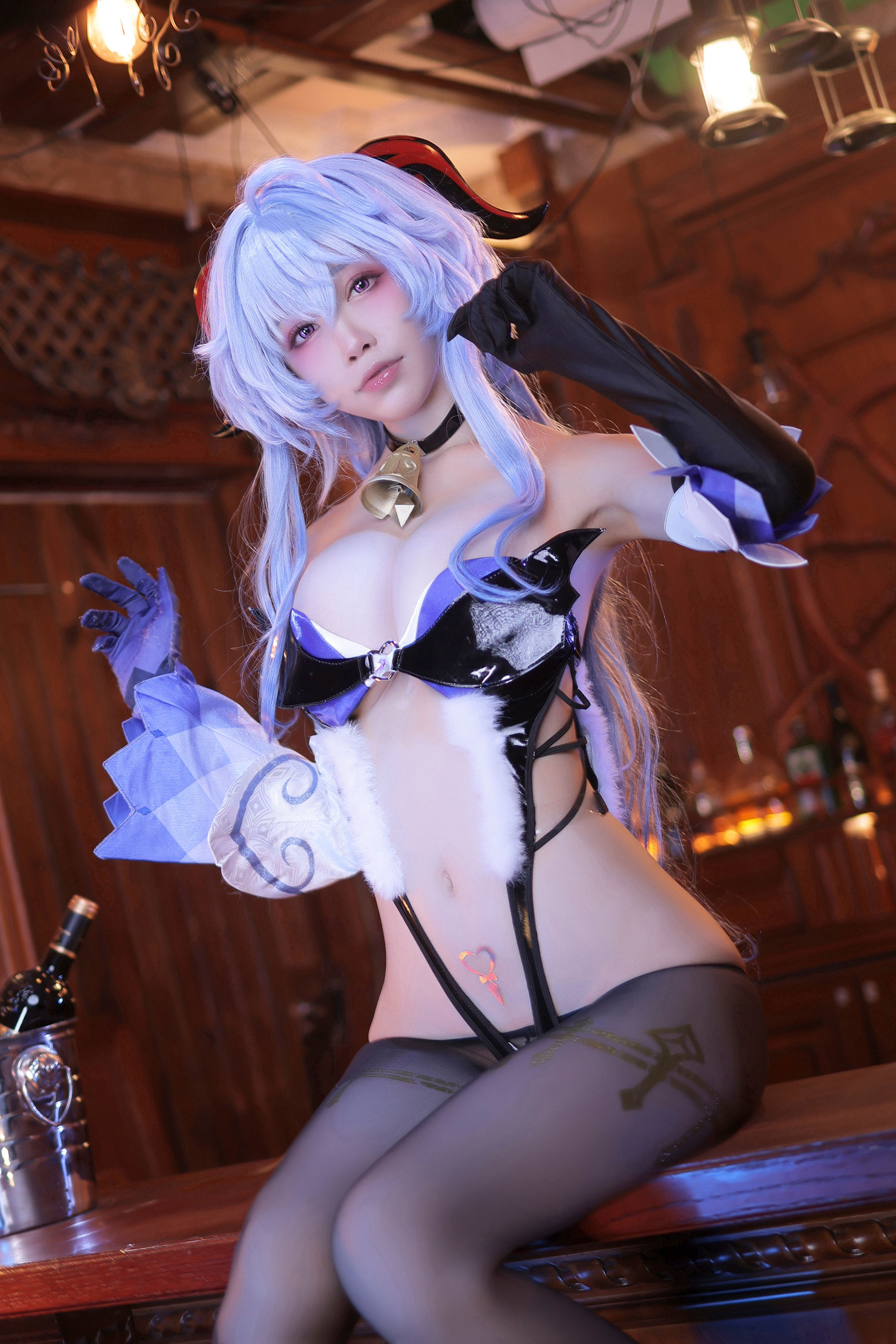 [福利COS] 动漫博主水淼aqua - 甘雨-同人魅魔