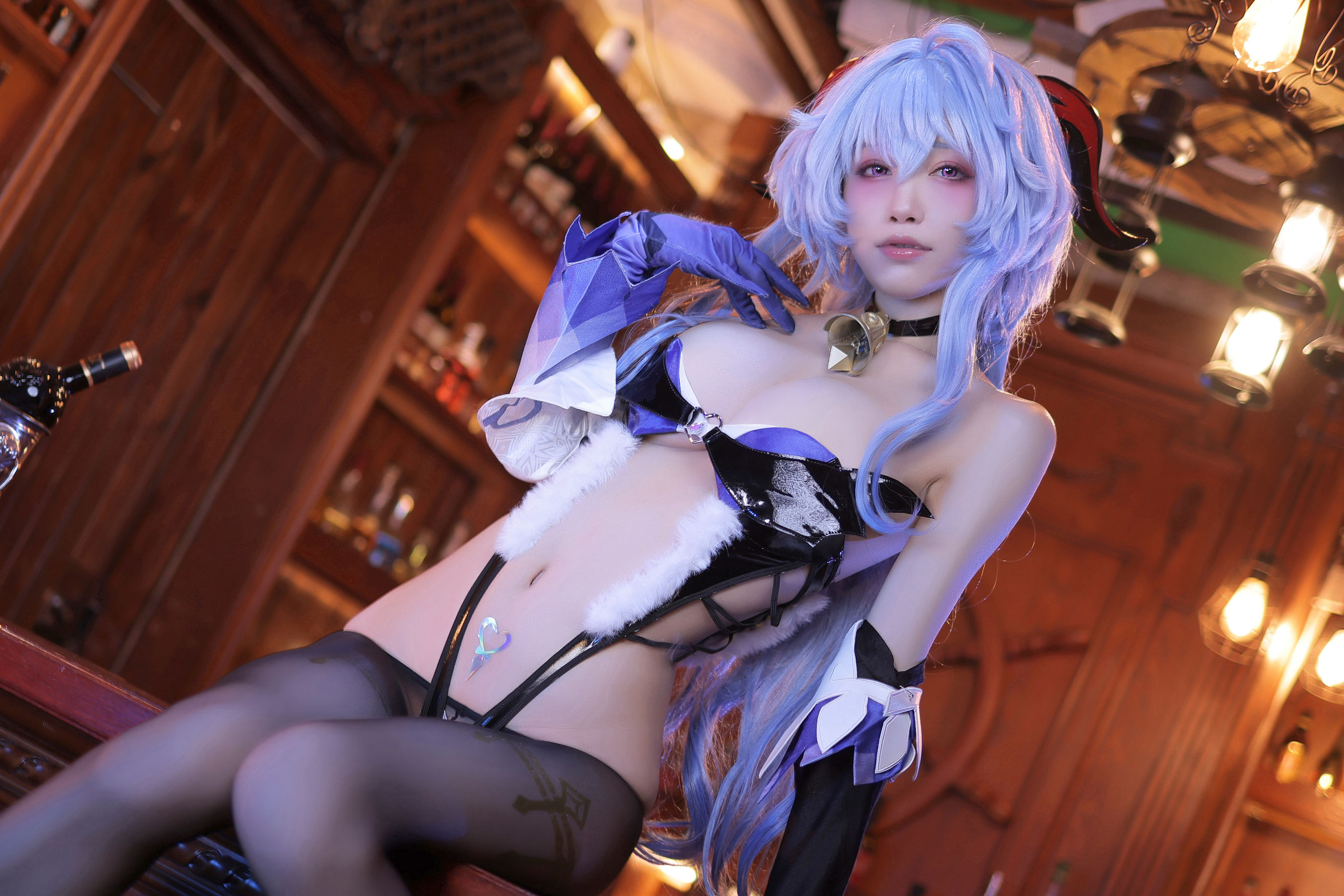 [福利COS] 动漫博主水淼aqua - 甘雨-同人魅魔