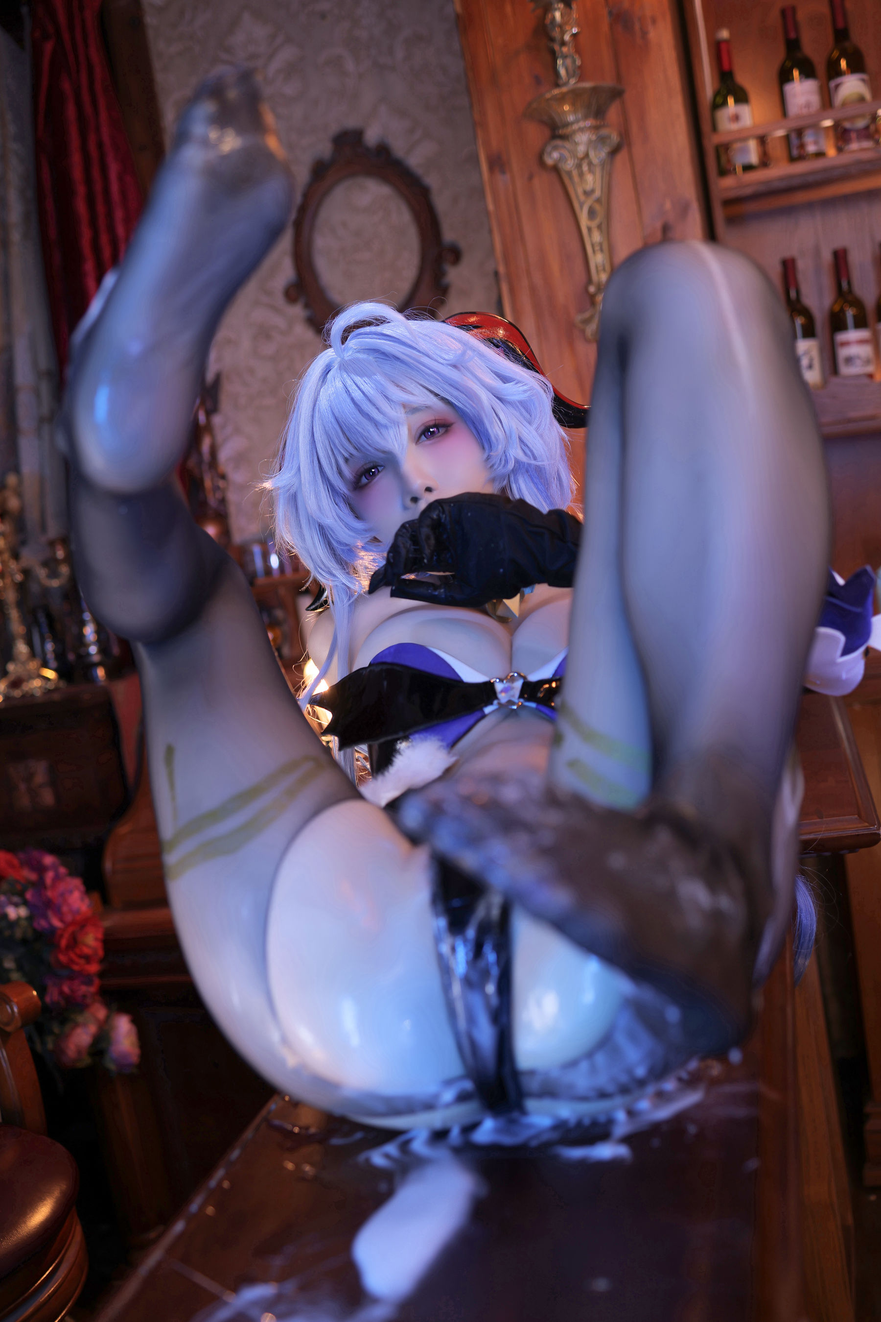 [福利COS] 动漫博主水淼aqua - 甘雨-同人魅魔