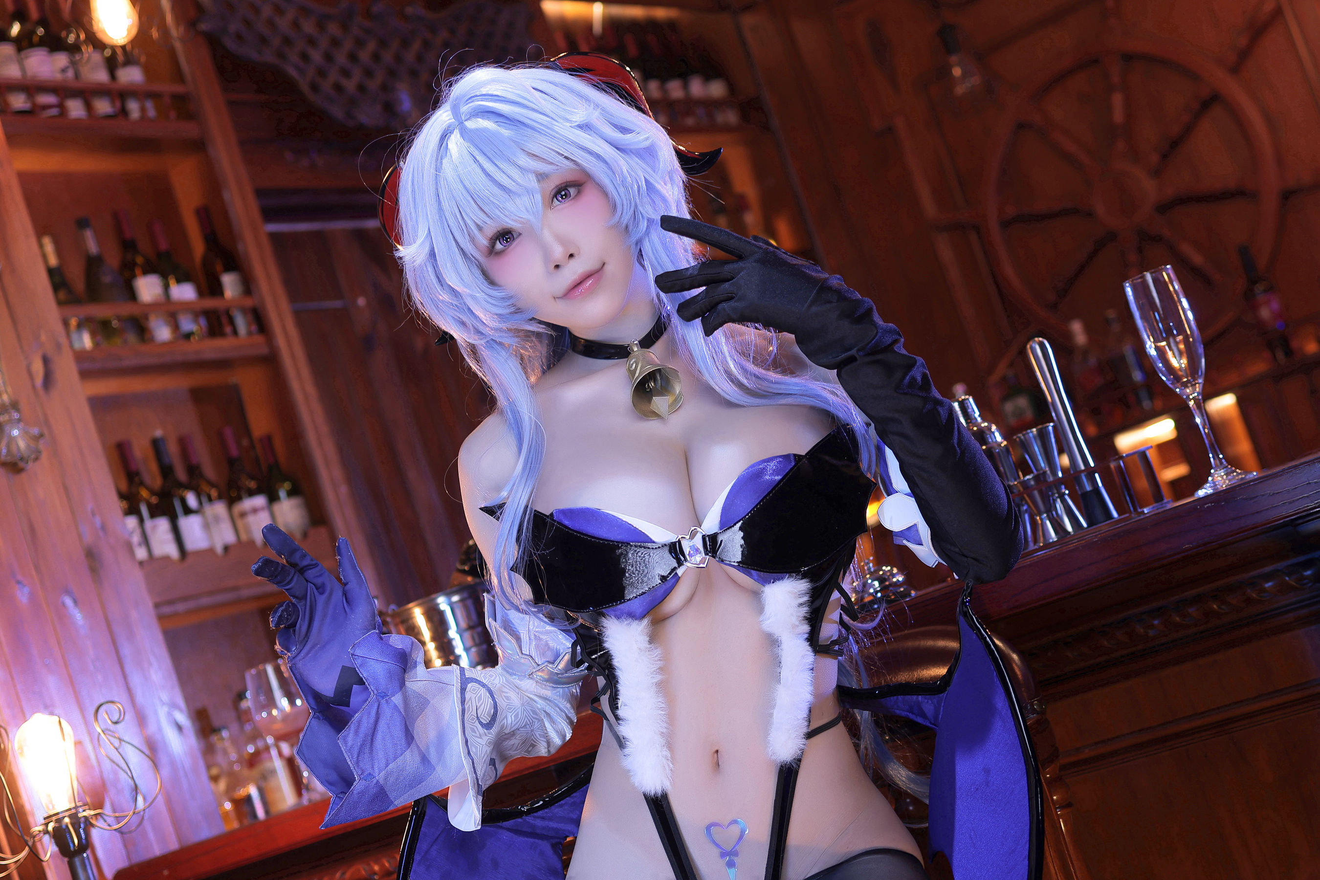 [福利COS] 动漫博主水淼aqua - 甘雨-同人魅魔
