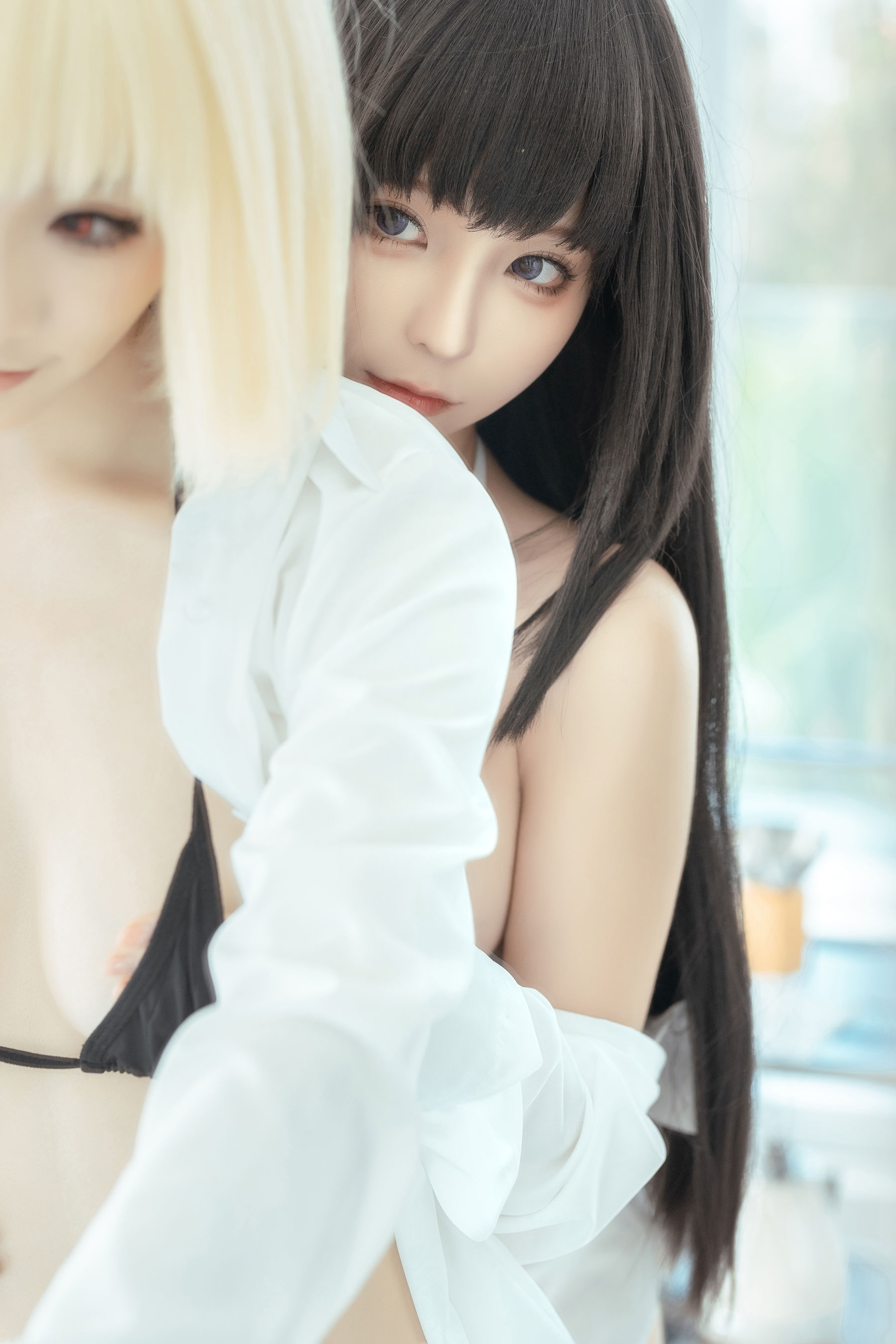 [福利COS] 动漫博主蠢沫沫&桃良阿宅 - 莉可x莉丝