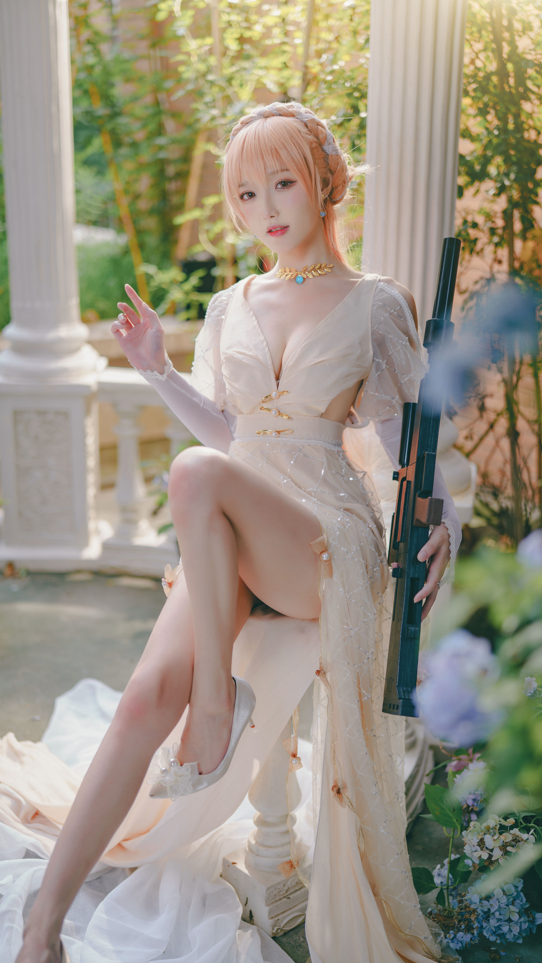 [福利COS] 动漫博主阿包也是兔娘 - 舰长图 OTS14