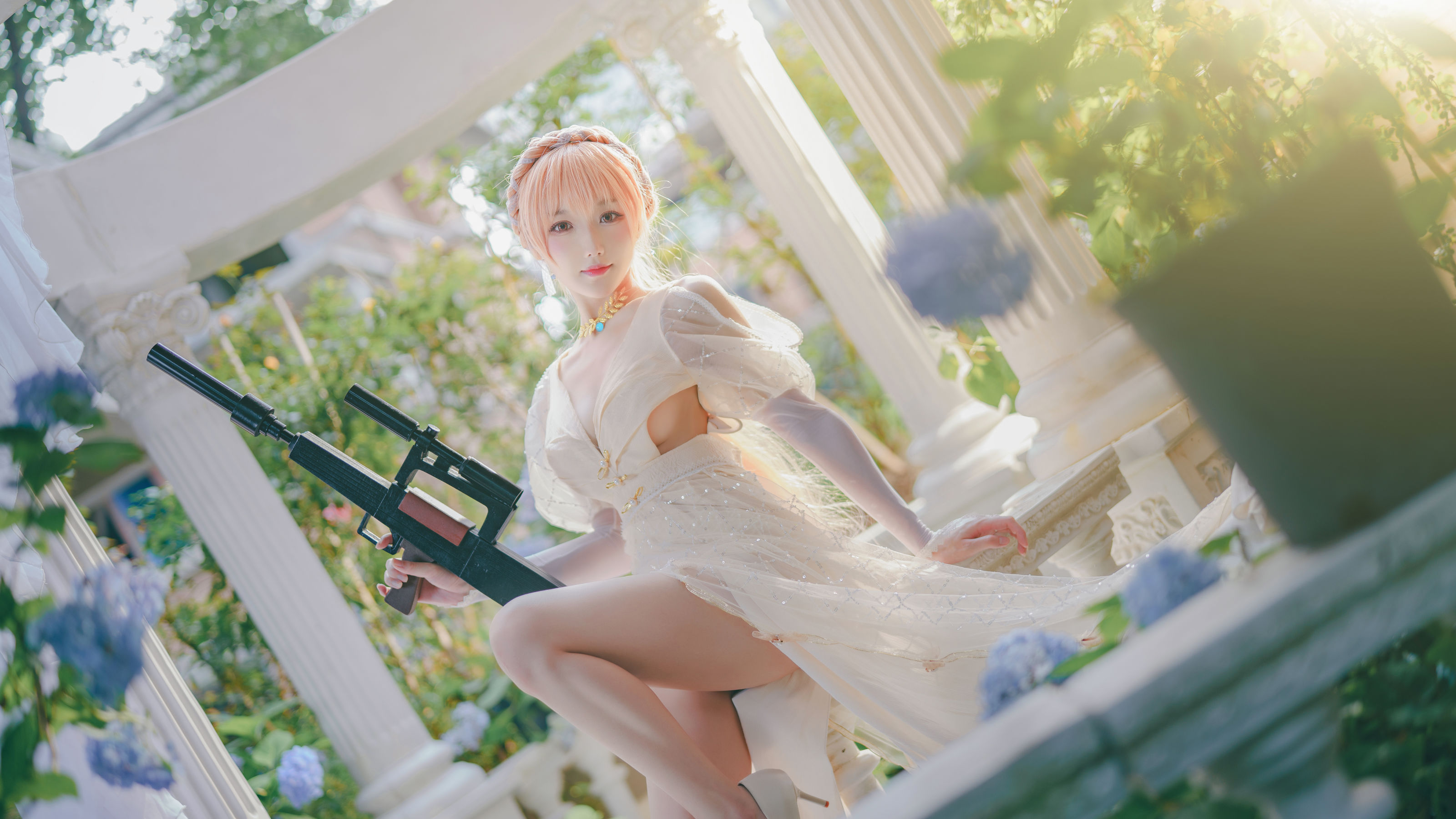 [福利COS] 动漫博主阿包也是兔娘 - 舰长图 OTS14