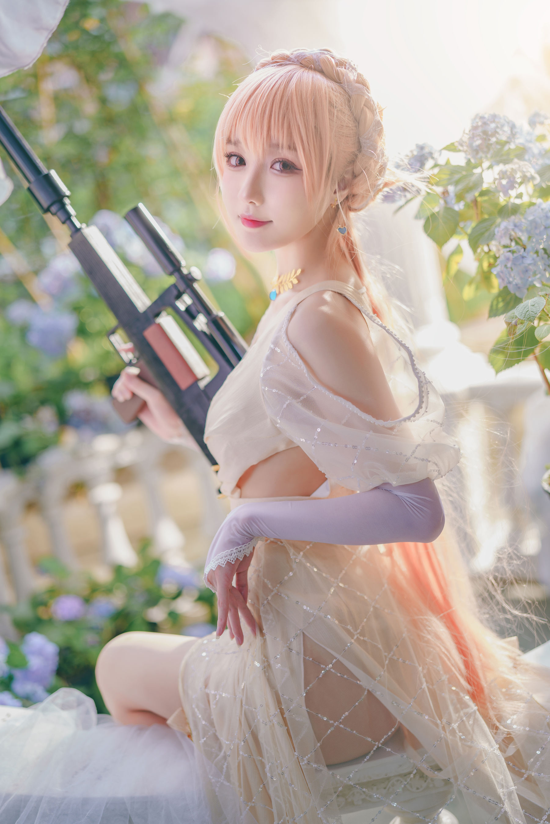 [福利COS] 动漫博主阿包也是兔娘 - 舰长图 OTS14