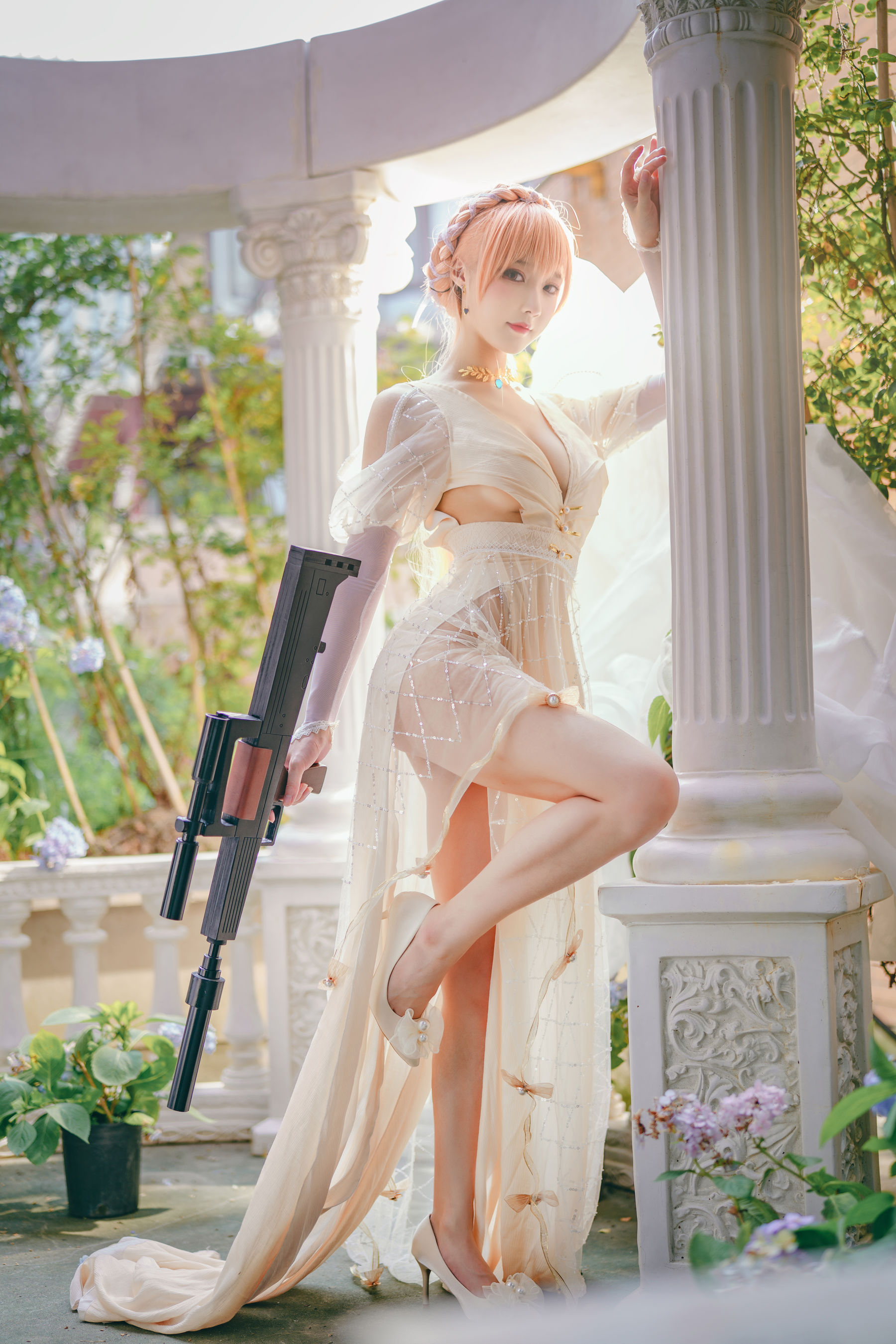 [福利COS] 动漫博主阿包也是兔娘 - 舰长图 OTS14