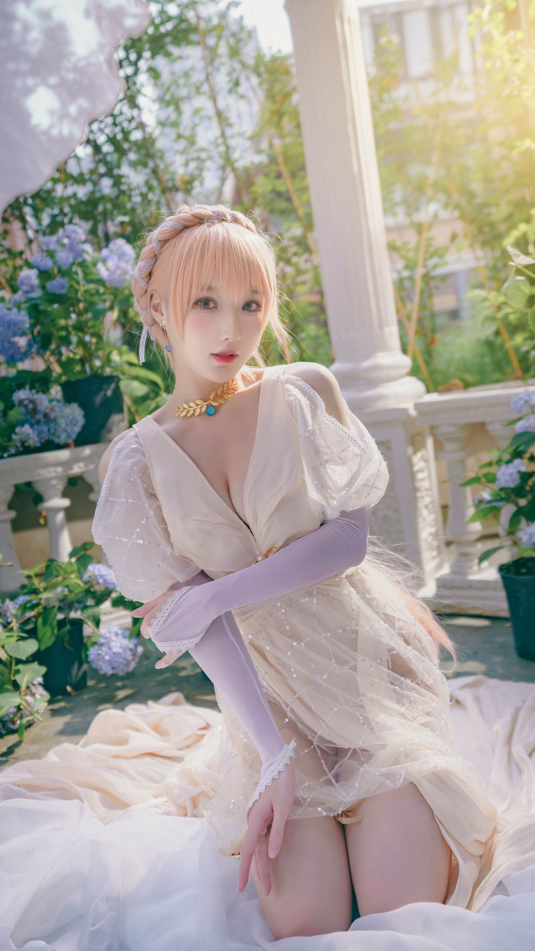 [福利COS] 动漫博主阿包也是兔娘 - 舰长图 OTS14