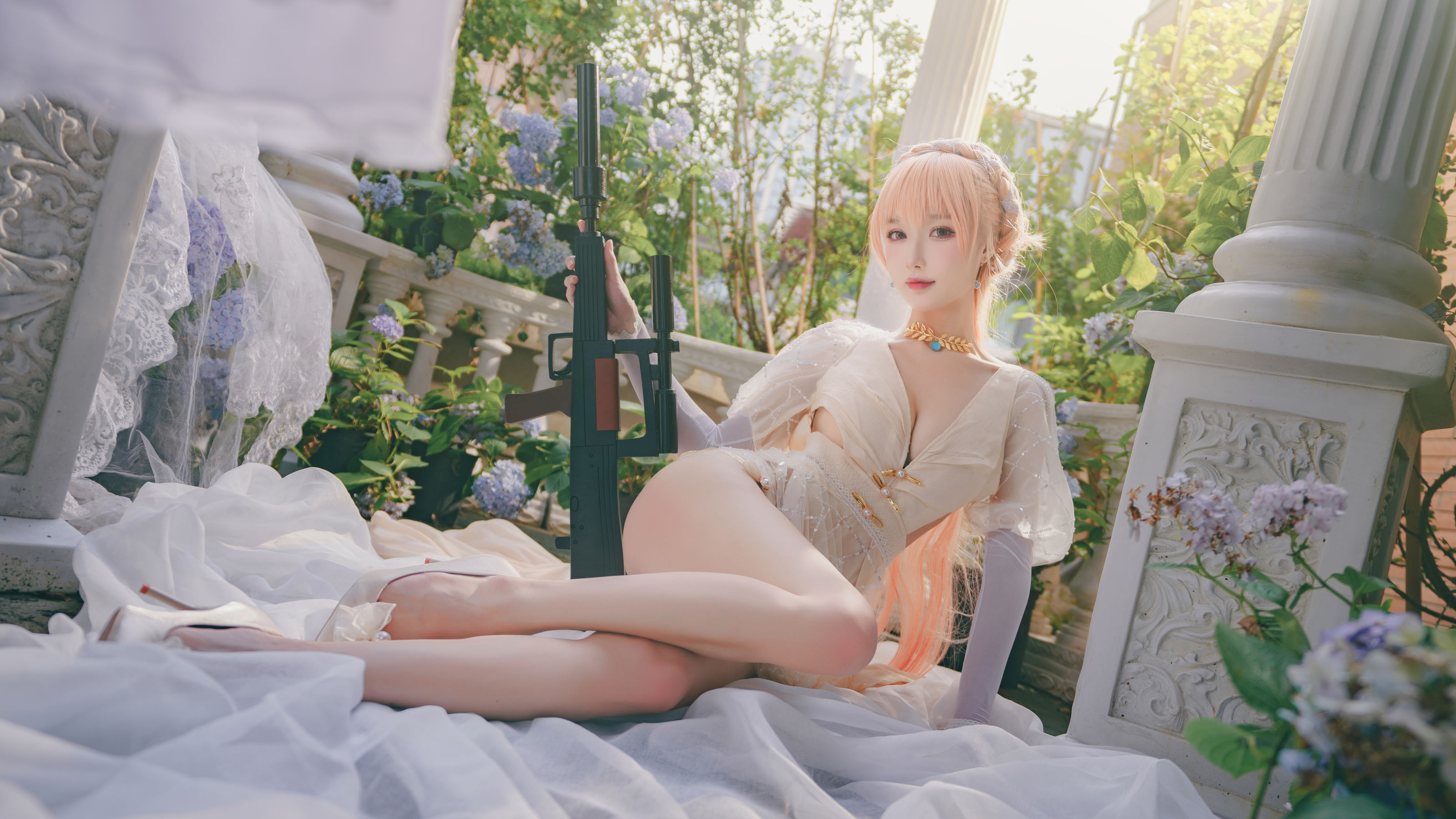 [福利COS] 动漫博主阿包也是兔娘 - 舰长图 OTS14