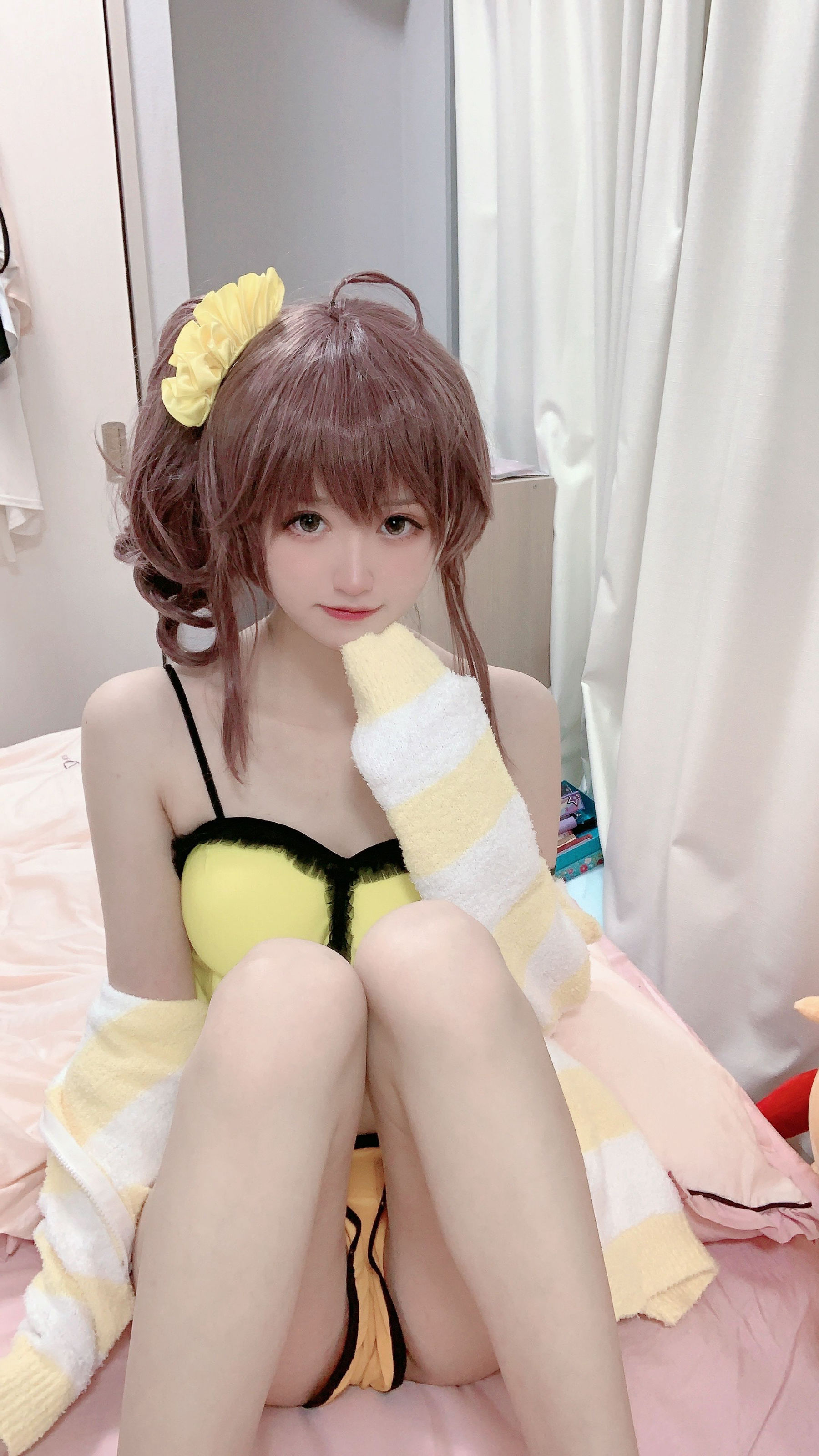 [福利COS] 千阳(ちよ) - 夏色祭睡衣