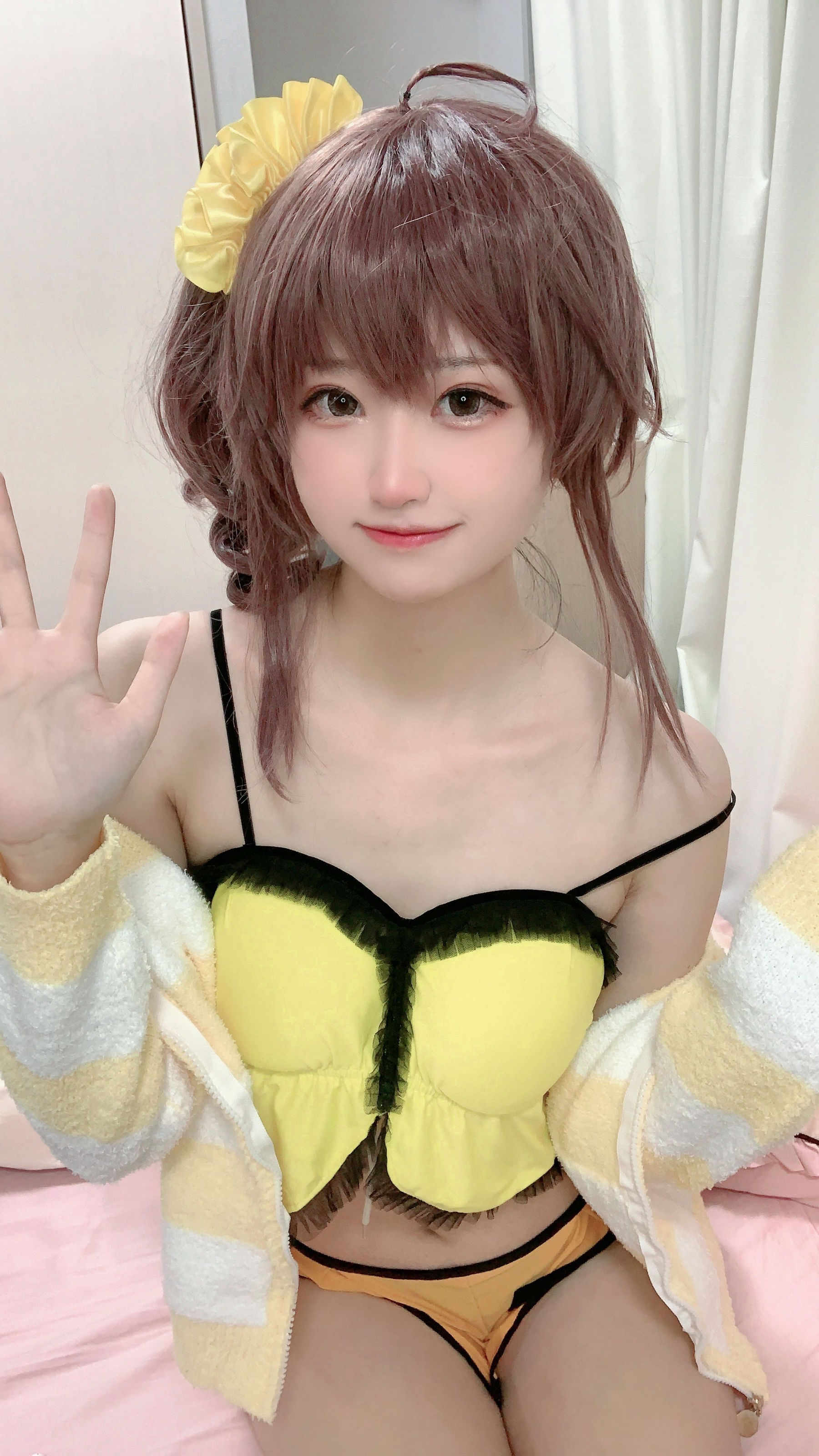 [福利COS] 千阳(ちよ) - 夏色祭睡衣