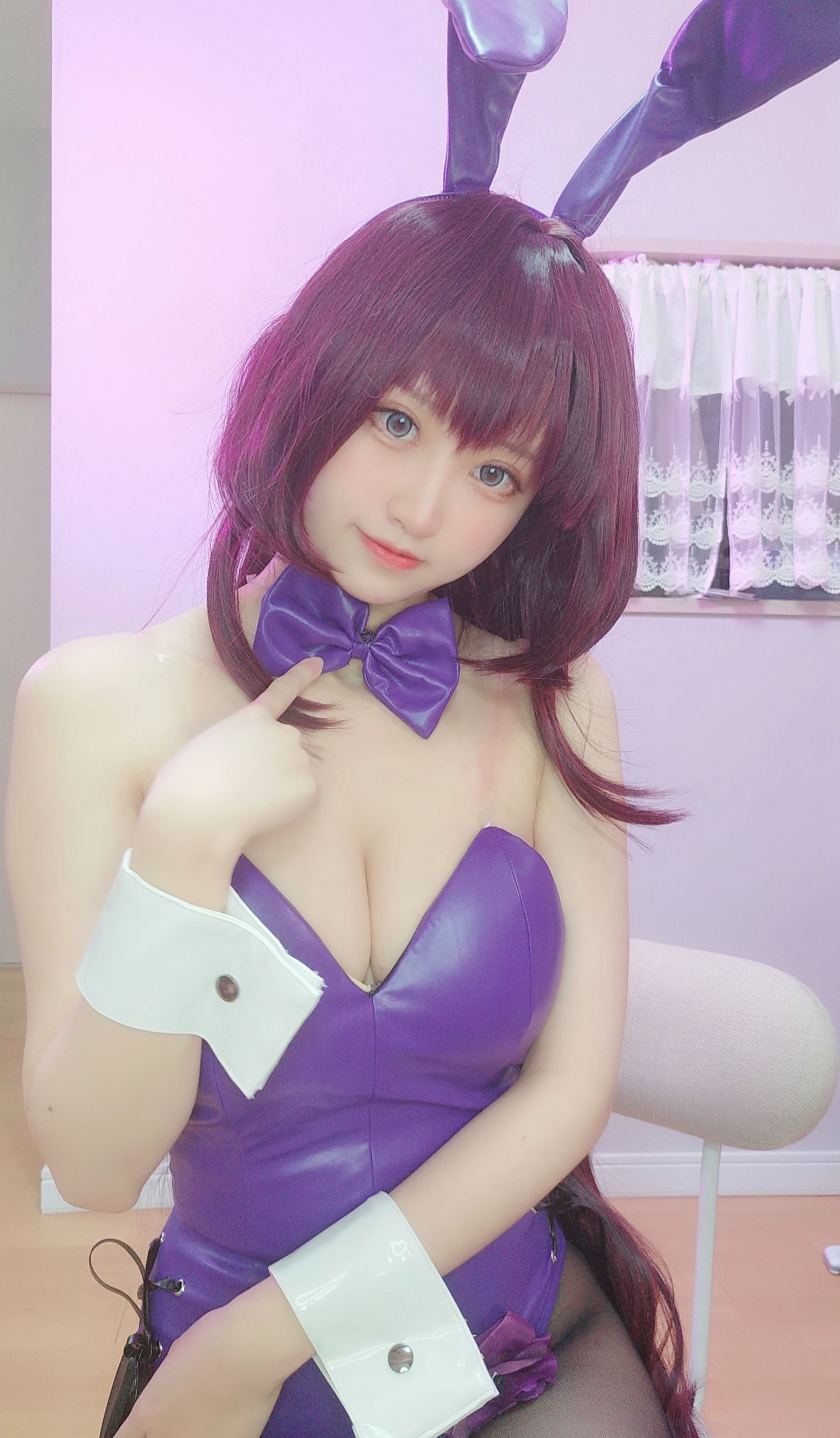 [福利COS] 千阳(ちよ) - 斯卡哈兔郎