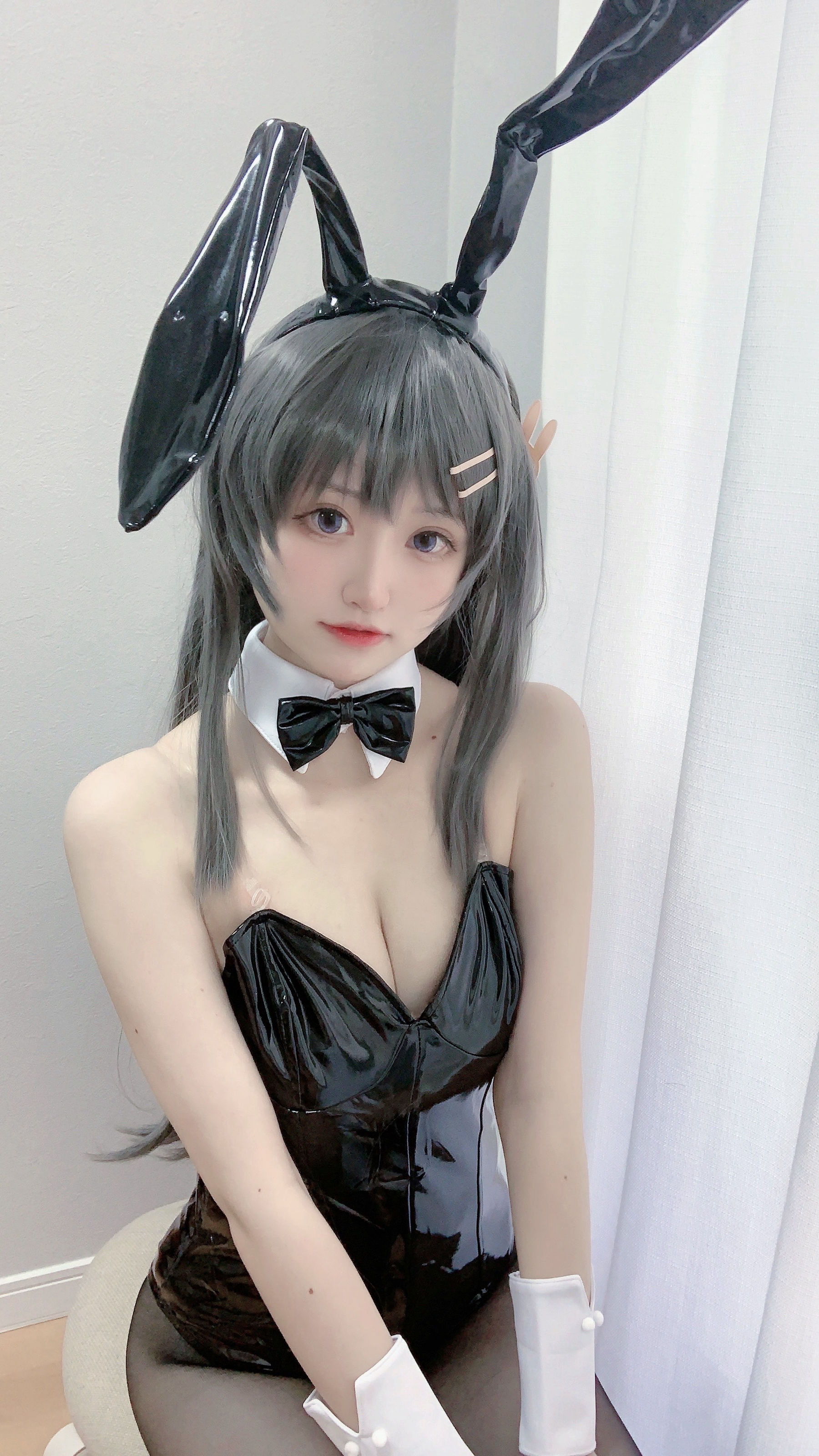 [福利COS] 千阳(ちよ) - 麻衣学姐兔子装