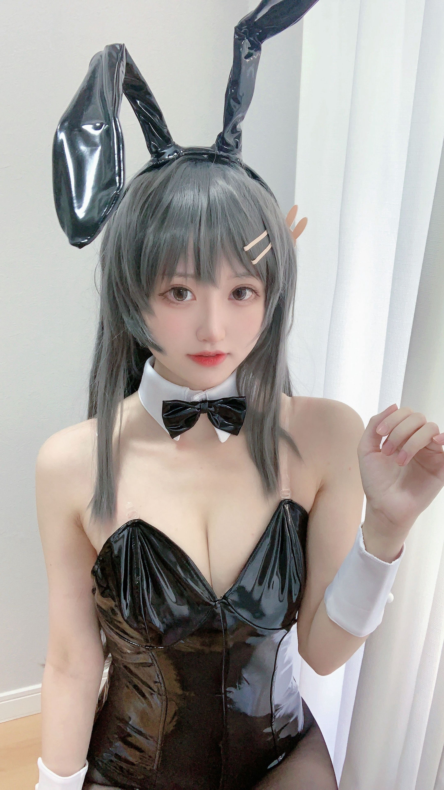 [福利COS] 千阳(ちよ) - 麻衣学姐兔子装