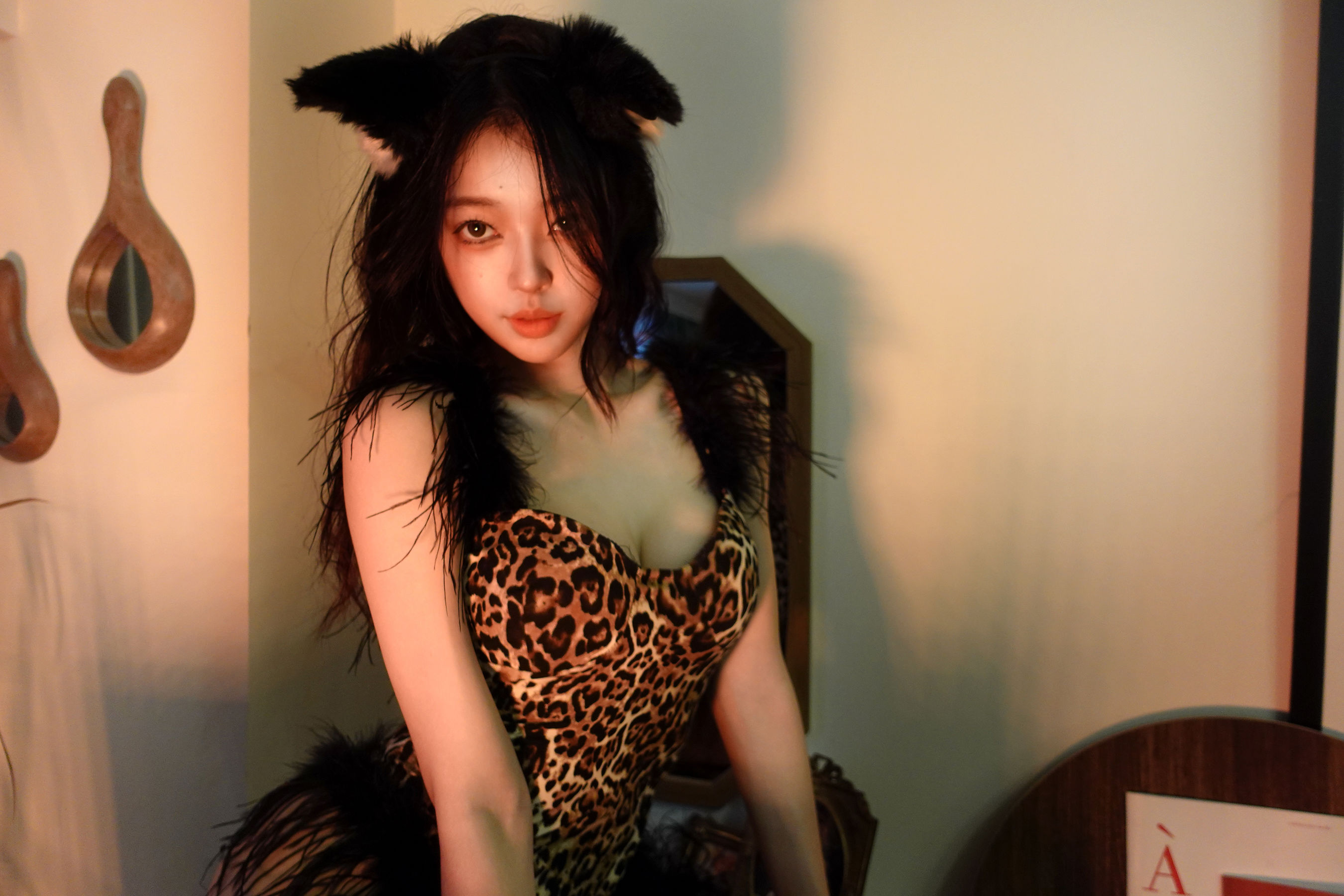 [福利COS] 徐珺大哥 - 毛绒豹猫