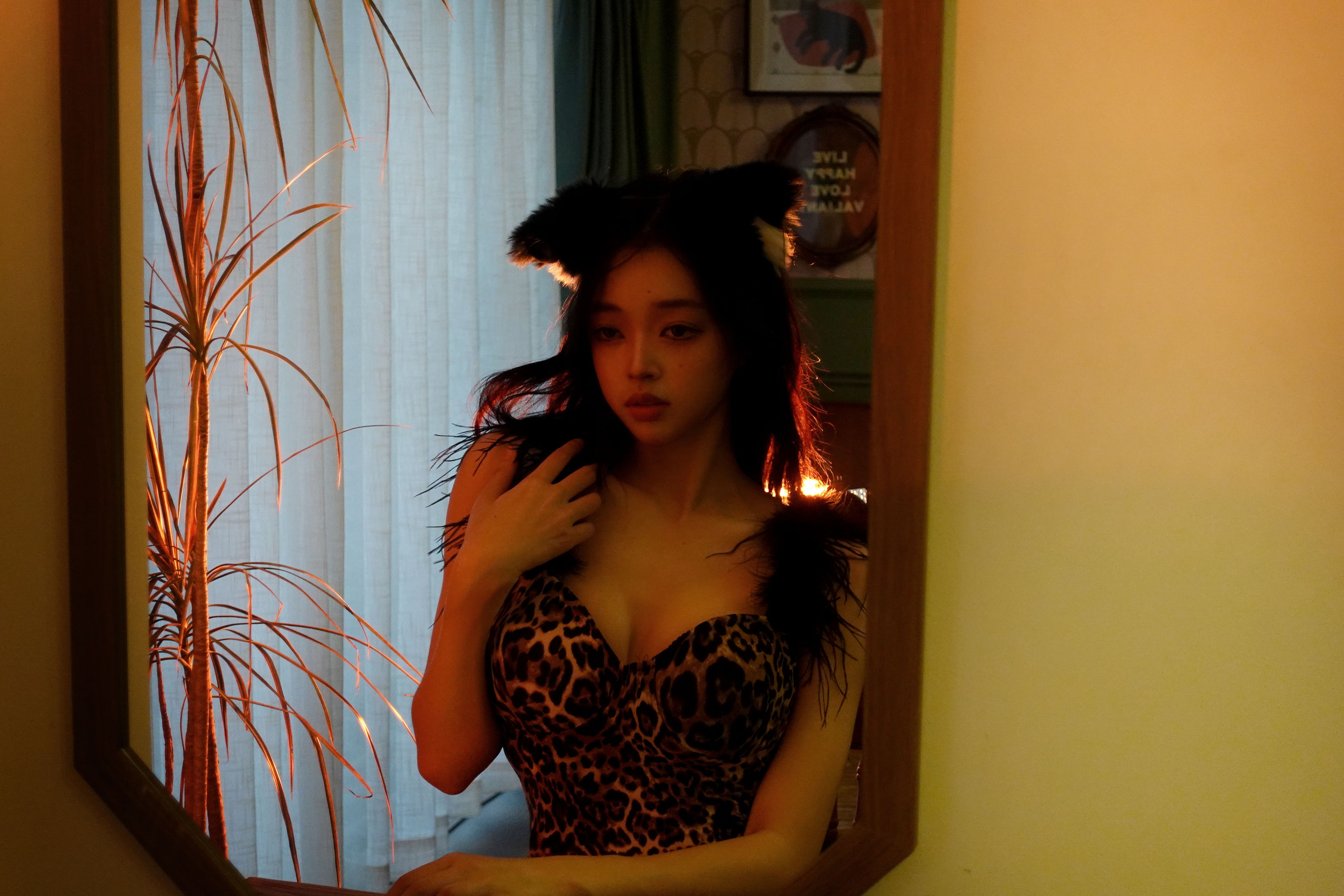 [福利COS] 徐珺大哥 - 毛绒豹猫