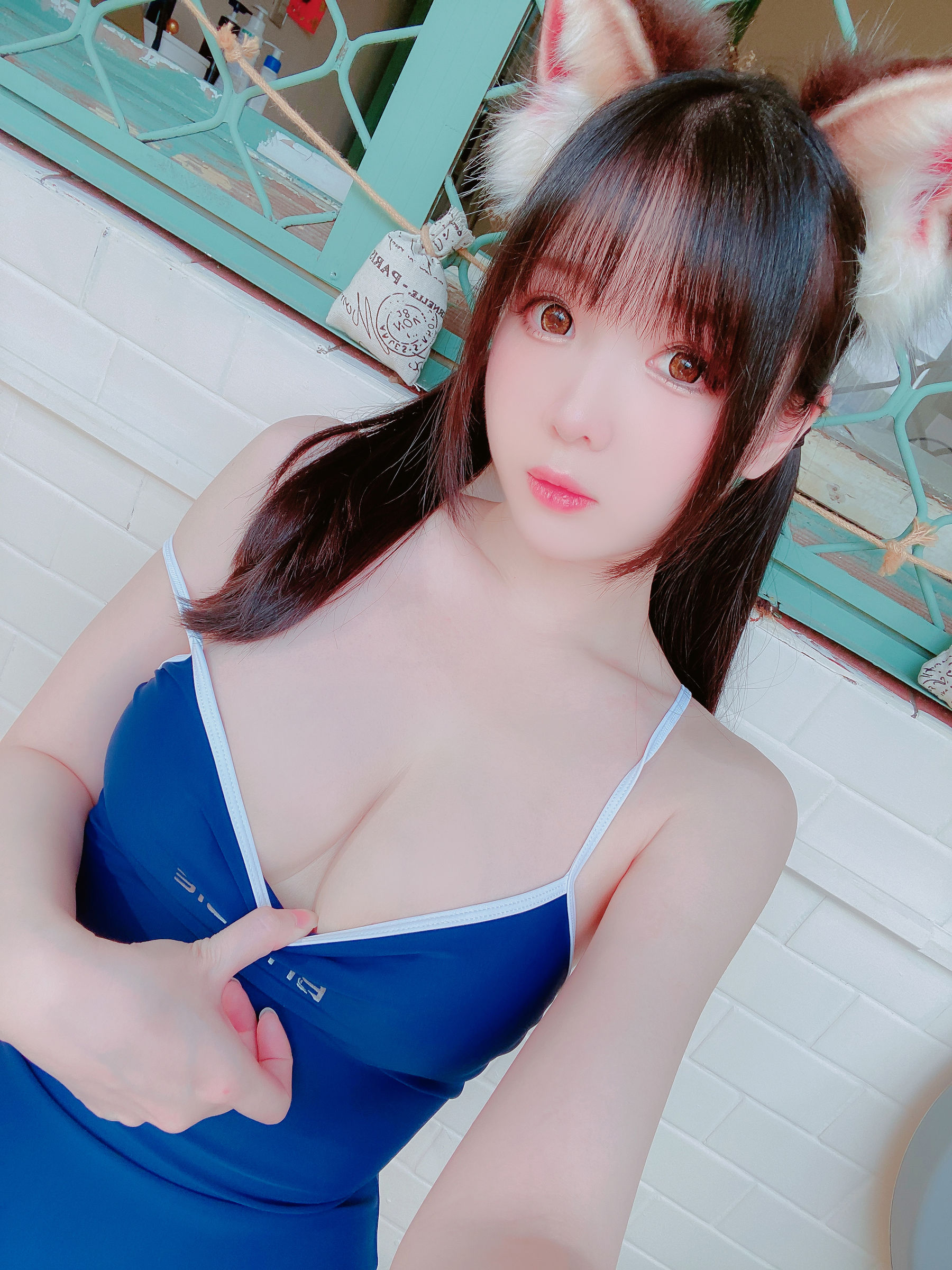 [福利COS] 微博妹纸霜月shimo[fantia] 2022-11-17 スク水