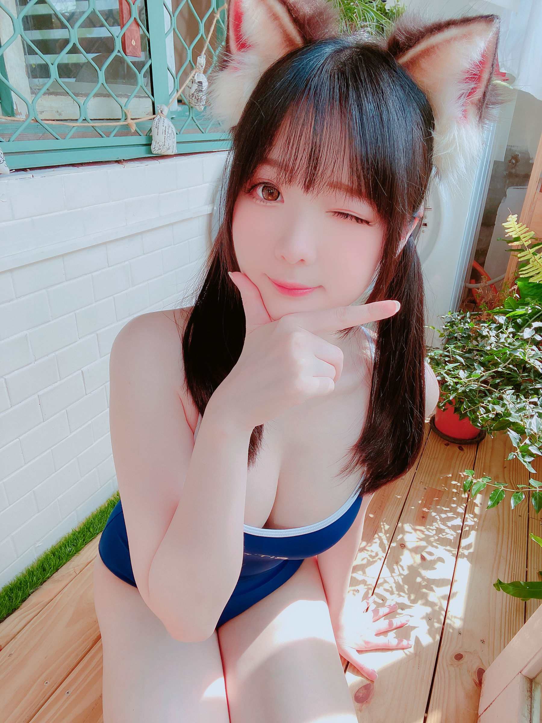 [福利COS] 微博妹纸霜月shimo[fantia] 2022-11-17 スク水