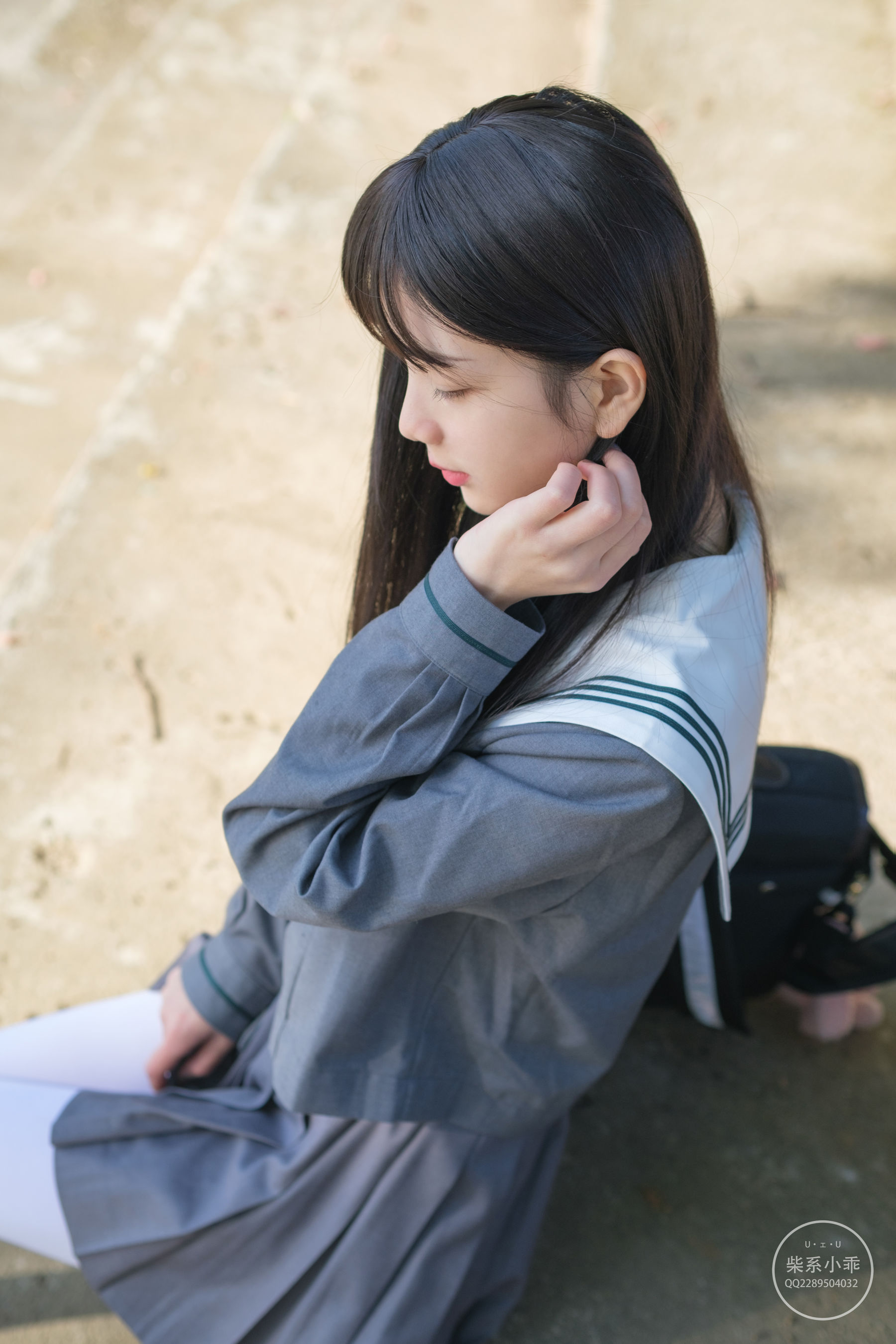 [福利COS] 柴系小乖(稚乖画册) - 夜夜 教室