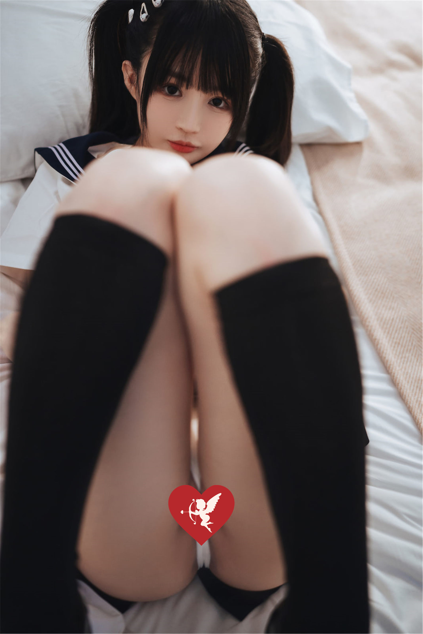 [福利COS] 桜井宁宁 - 双马尾JK
