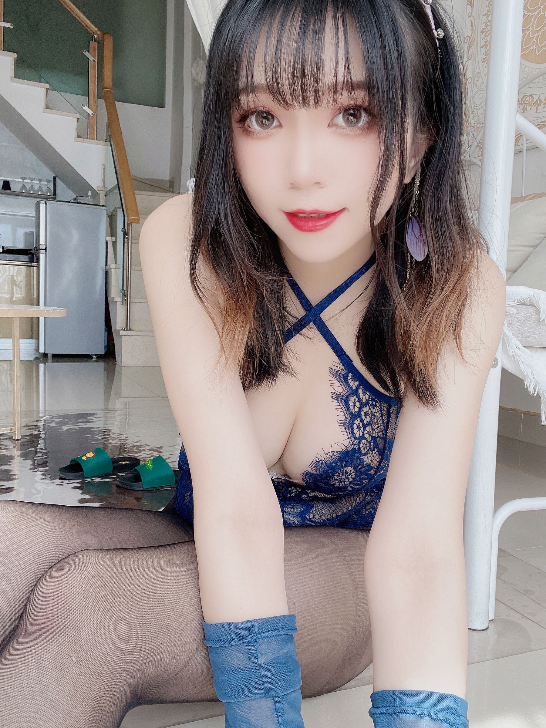 [福利COS] 梓未 - 蓝色