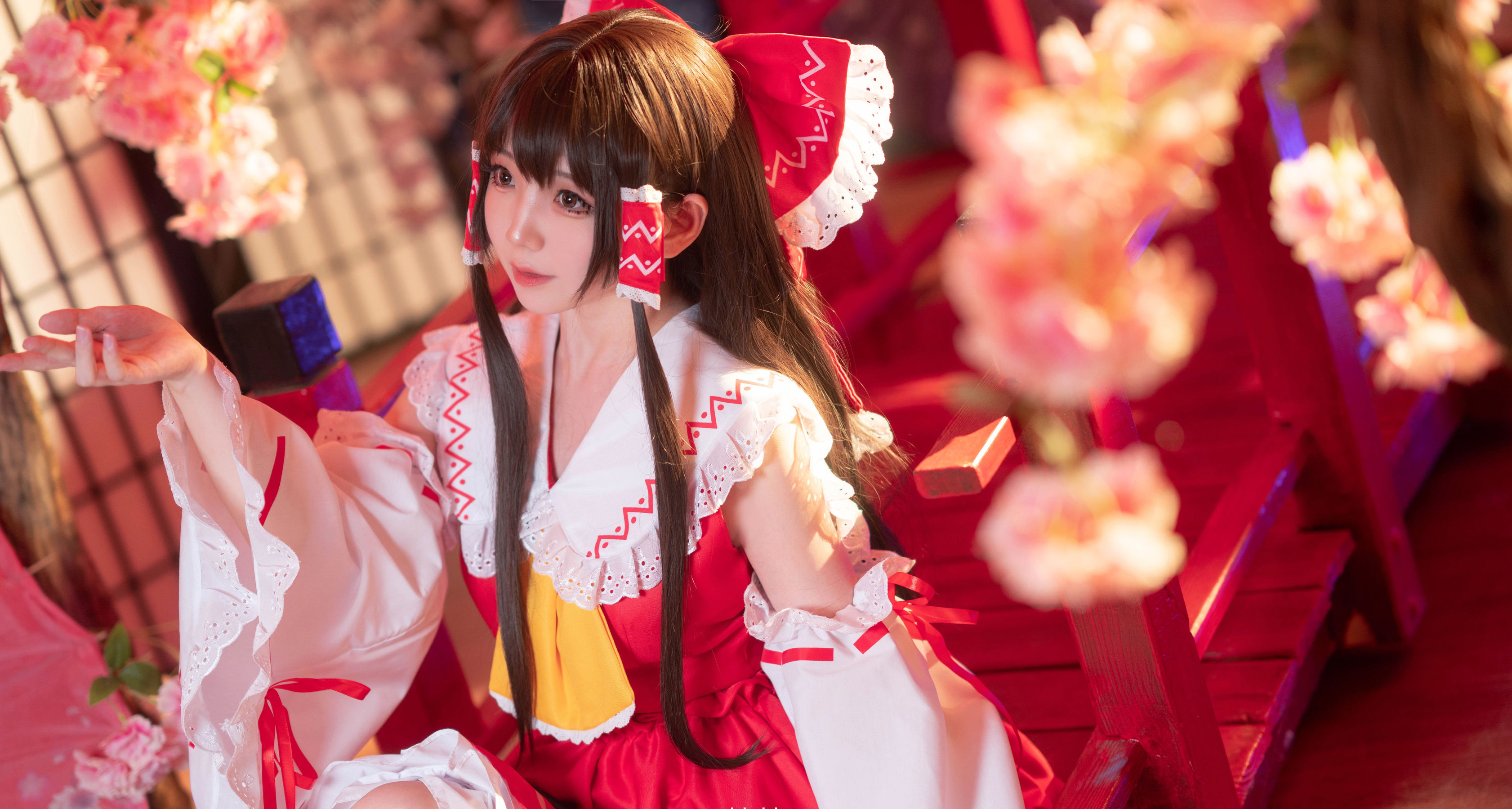 [福利COS] 楚楚子w - 博丽灵梦