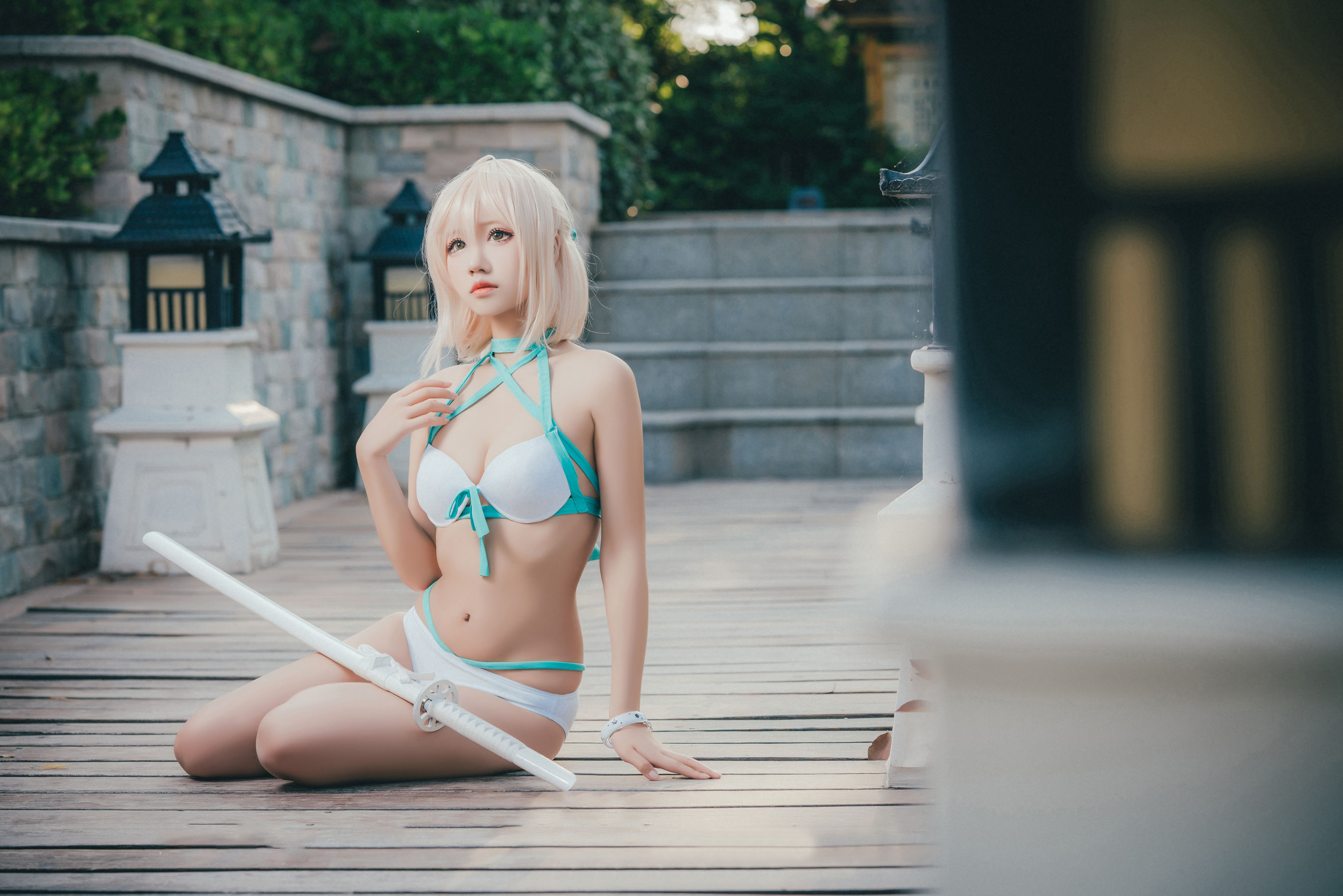 [福利COS] 猫君君MaoJun - 冲田总司