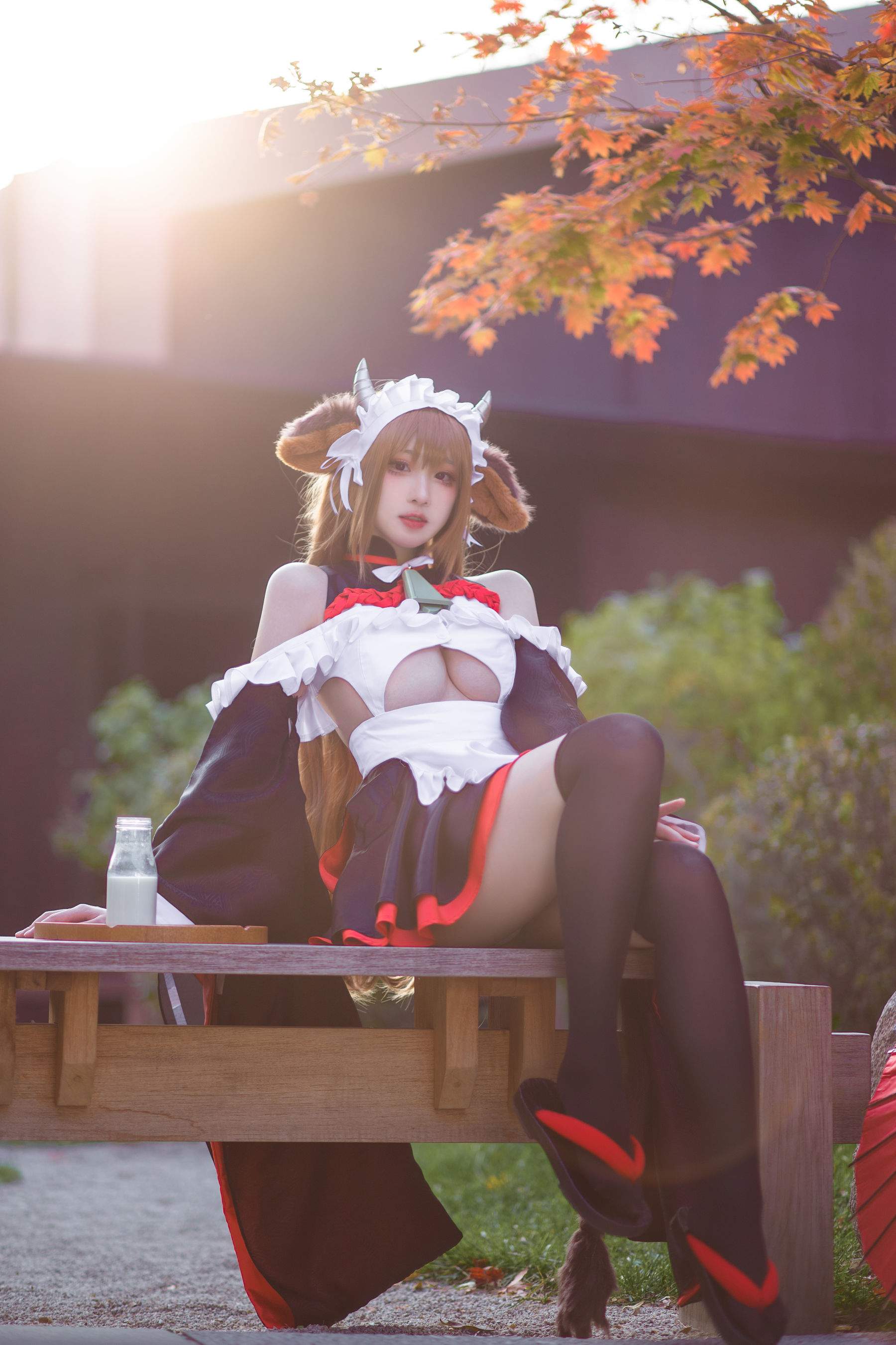 [福利COS] 瓦斯塔亚小龙虾 - 樫野女仆