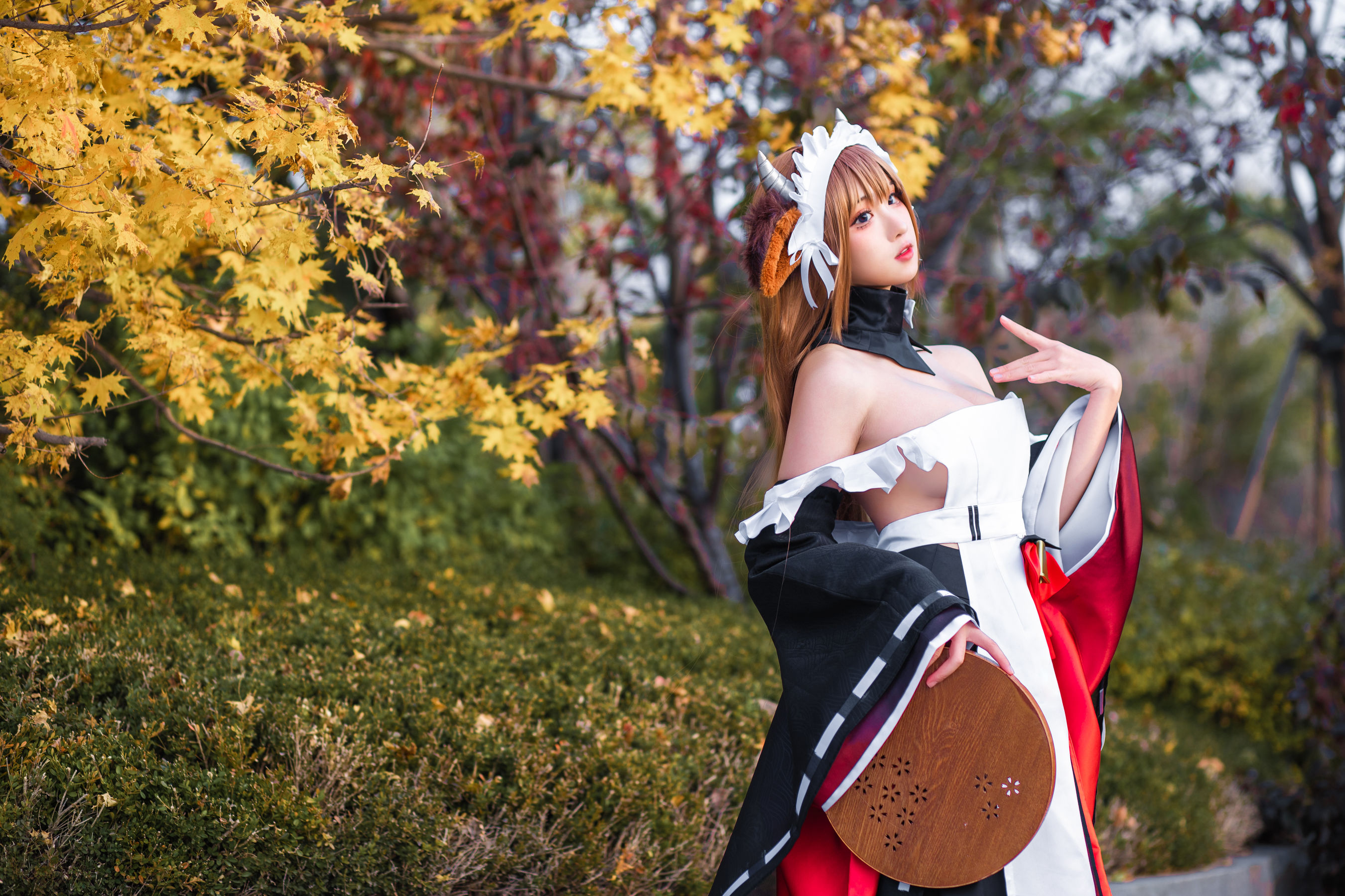 [福利COS] 瓦斯塔亚小龙虾 - 樫野女仆