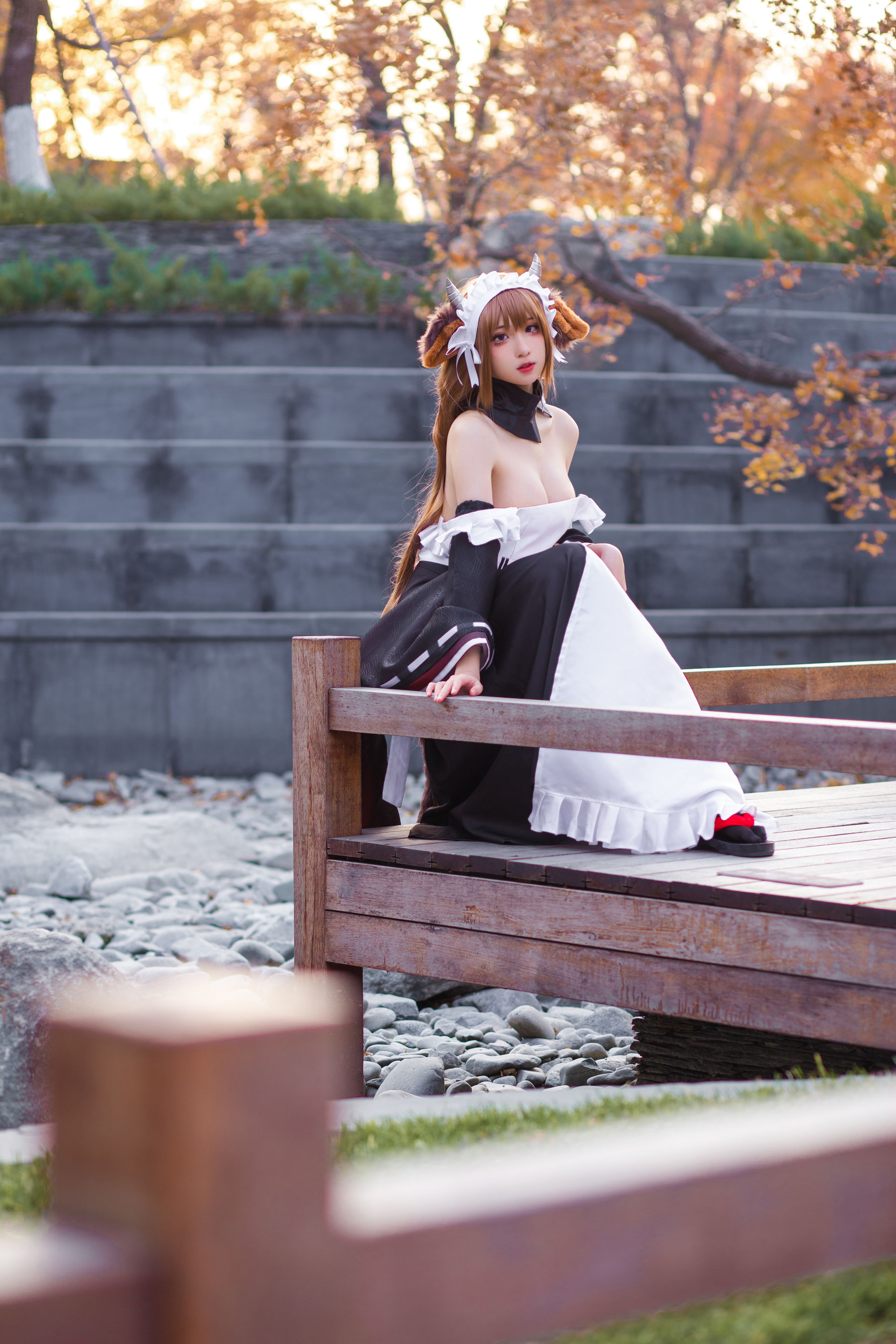 [福利COS] 瓦斯塔亚小龙虾 - 樫野女仆