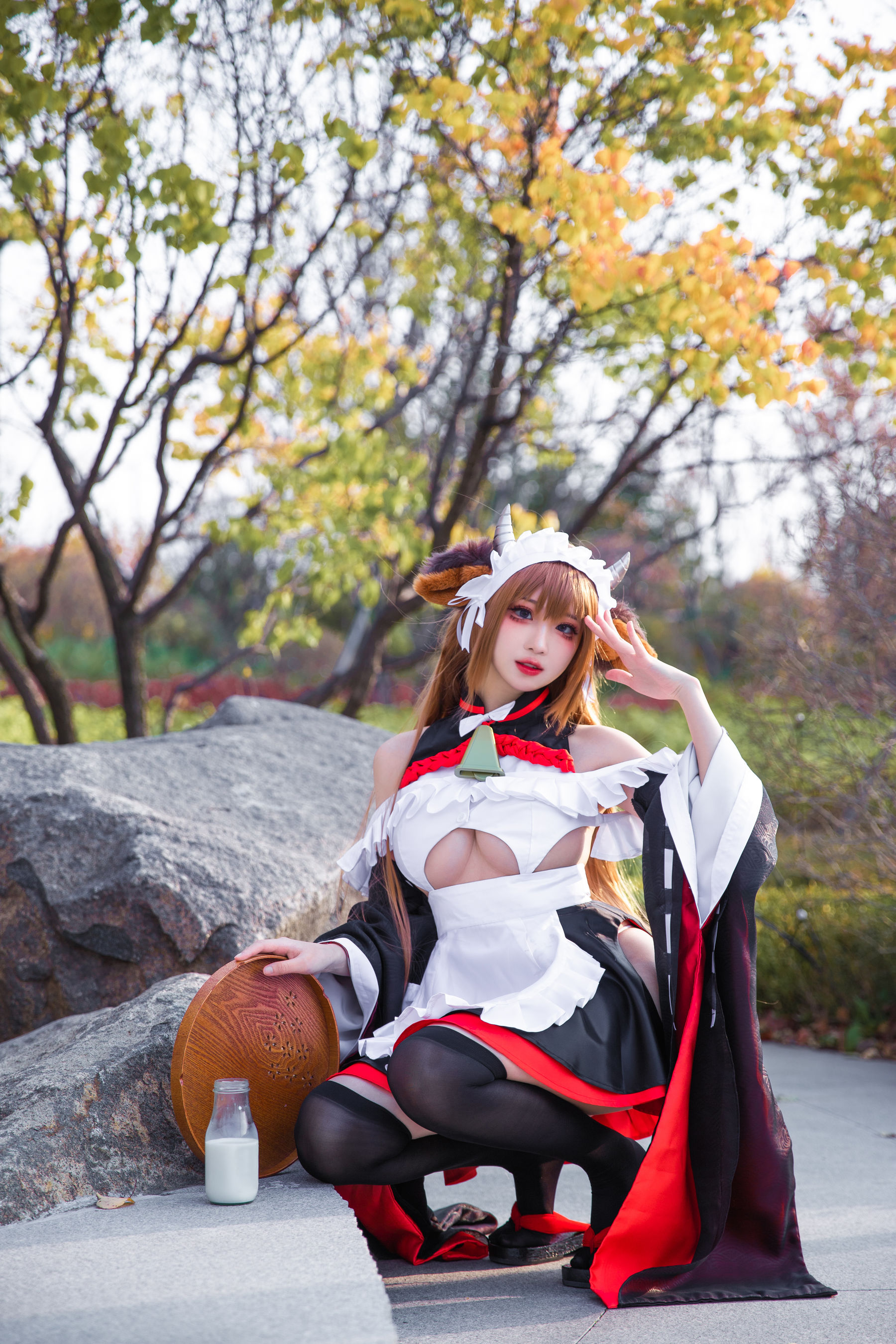 [福利COS] 瓦斯塔亚小龙虾 - 樫野女仆