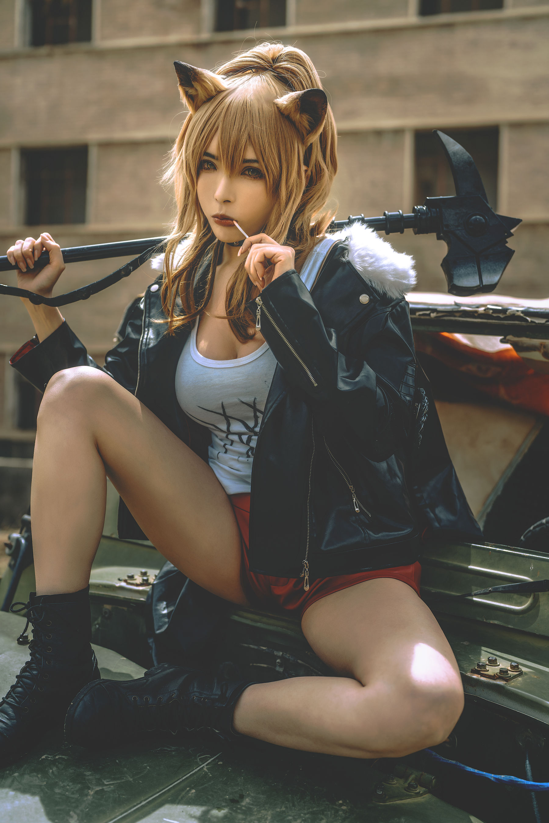 [福利COS] 秋和柯基(夏小秋秋秋) - 推进之王