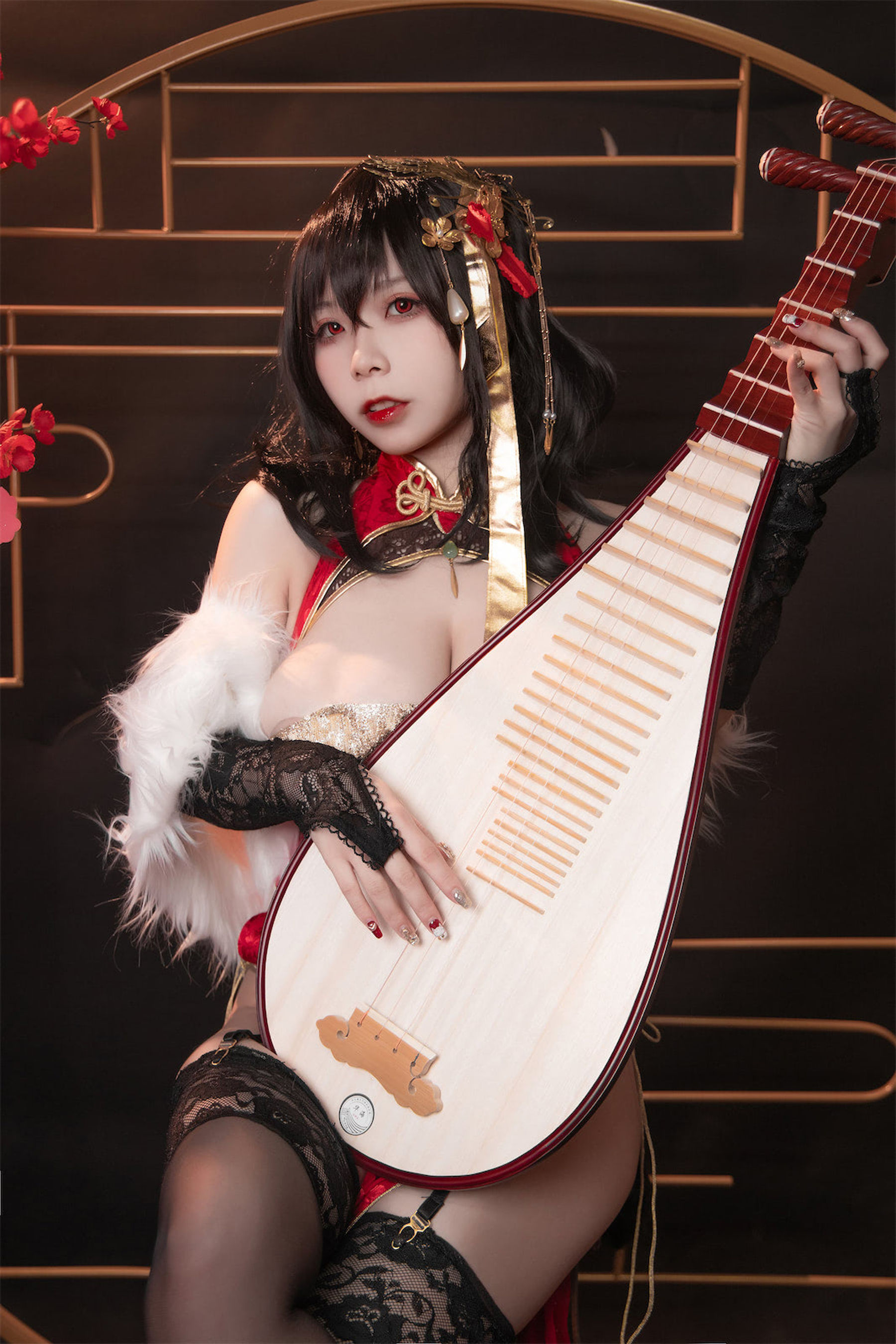 [福利COS] 自闭颜球球(无颜小天使wy) - 碧蓝航线 大凤红旗袍