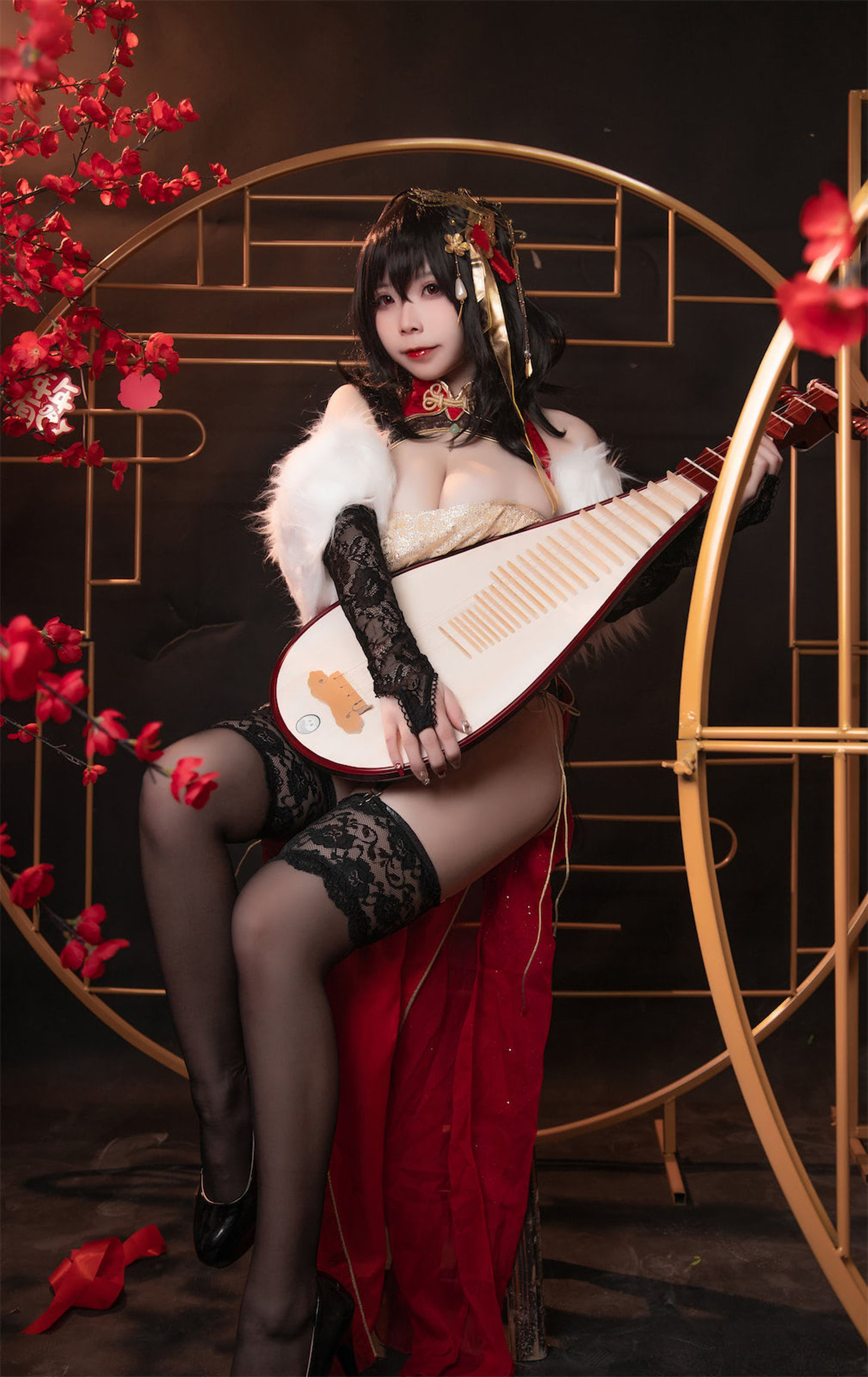 [福利COS] 自闭颜球球(无颜小天使wy) - 碧蓝航线 大凤红旗袍