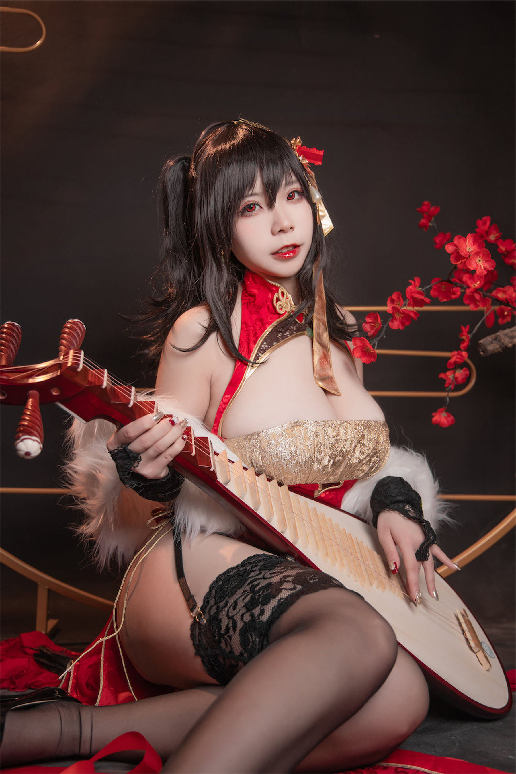 [福利COS] 自闭颜球球(无颜小天使wy) - 碧蓝航线 大凤红旗袍