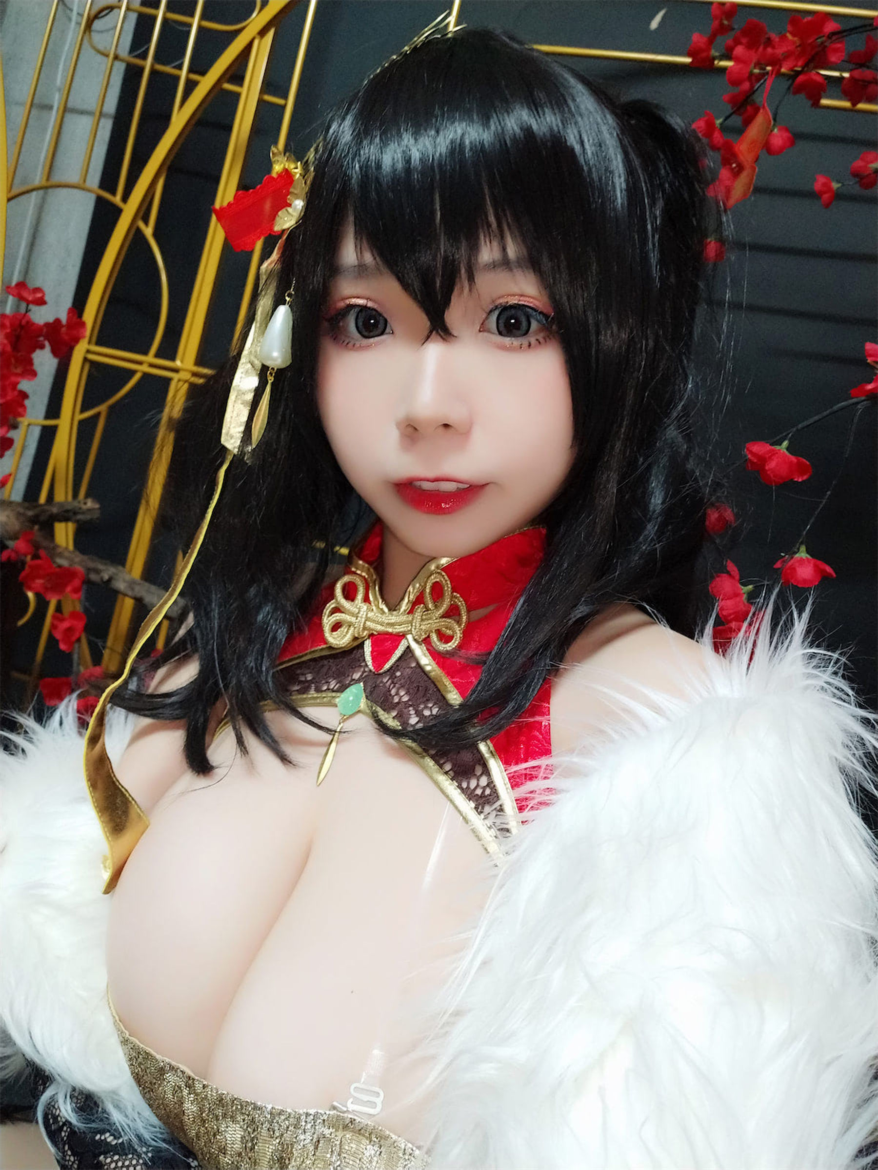 [福利COS] 自闭颜球球(无颜小天使wy) - 碧蓝航线 大凤红旗袍