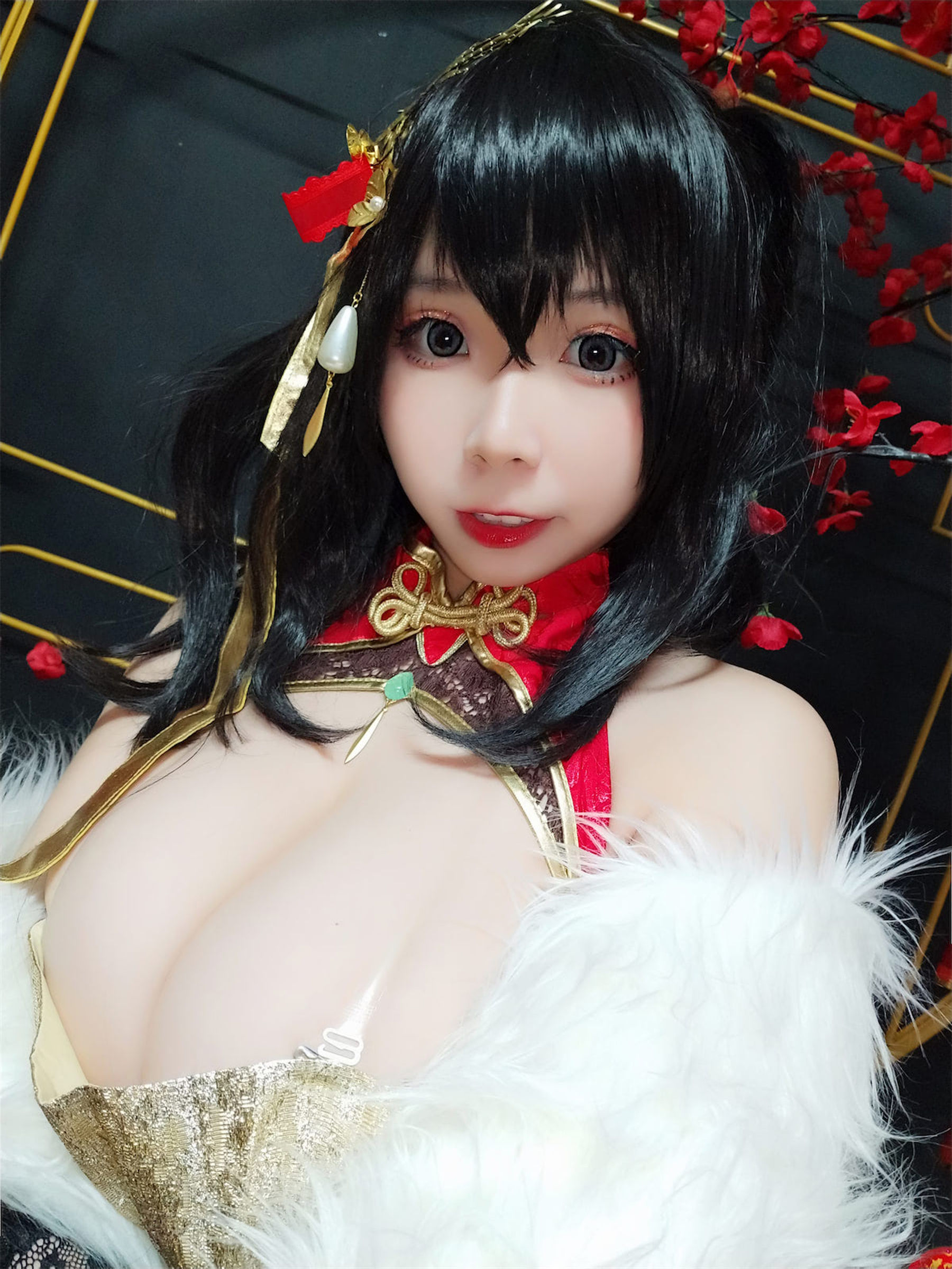 [福利COS] 自闭颜球球(无颜小天使wy) - 碧蓝航线 大凤红旗袍