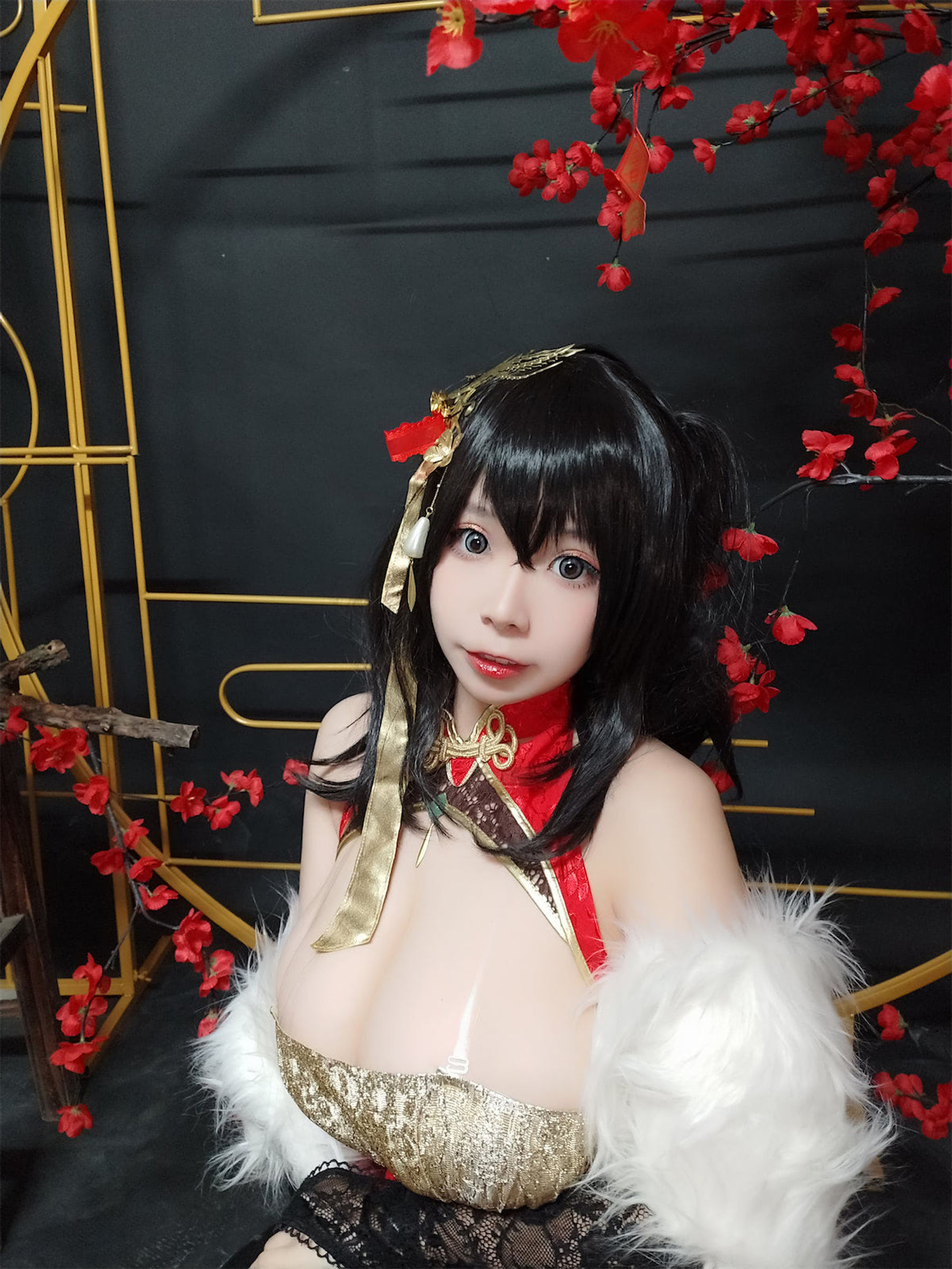 [福利COS] 自闭颜球球(无颜小天使wy) - 碧蓝航线 大凤红旗袍