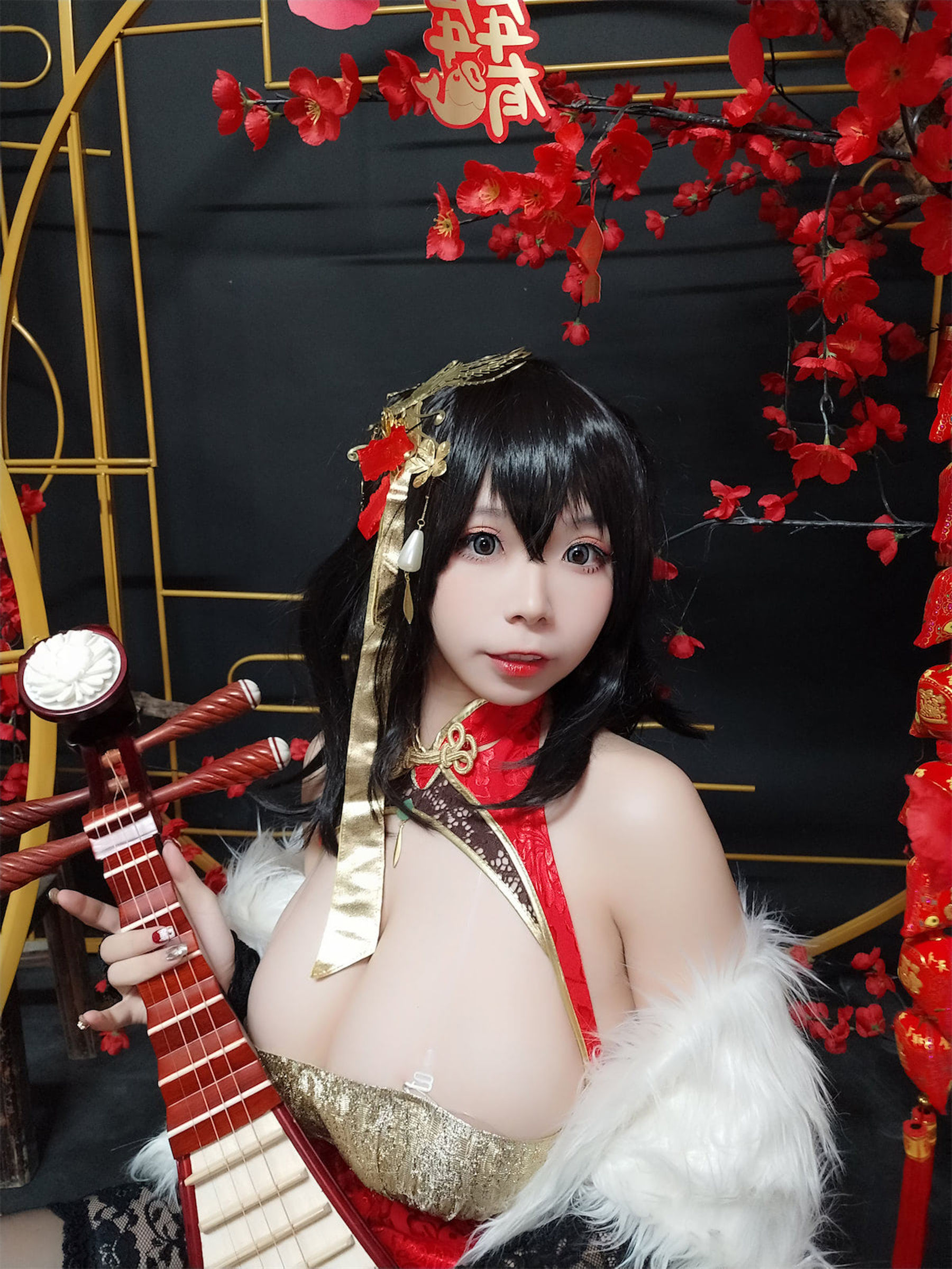 [福利COS] 自闭颜球球(无颜小天使wy) - 碧蓝航线 大凤红旗袍