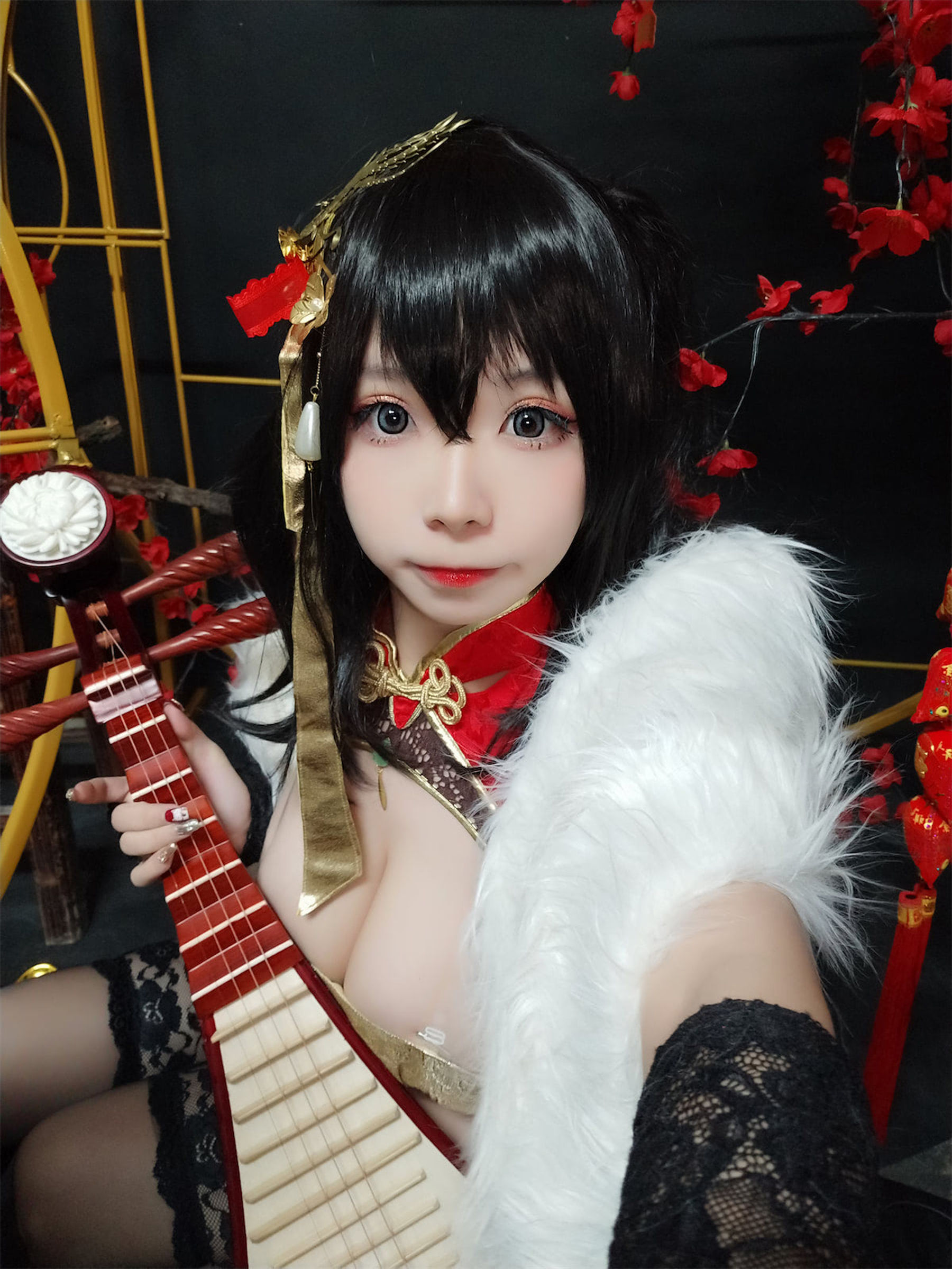 [福利COS] 自闭颜球球(无颜小天使wy) - 碧蓝航线 大凤红旗袍