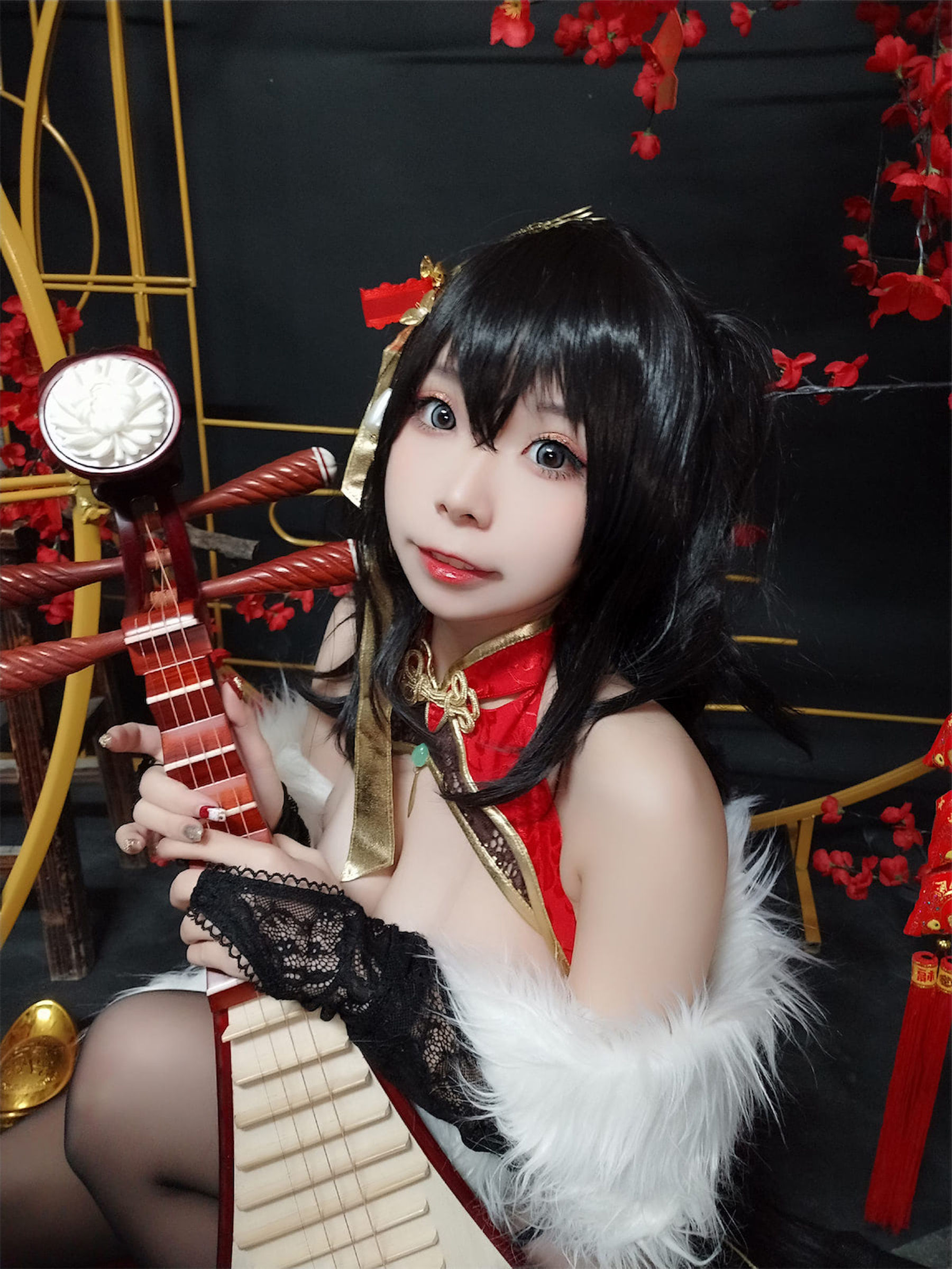 [福利COS] 自闭颜球球(无颜小天使wy) - 碧蓝航线 大凤红旗袍