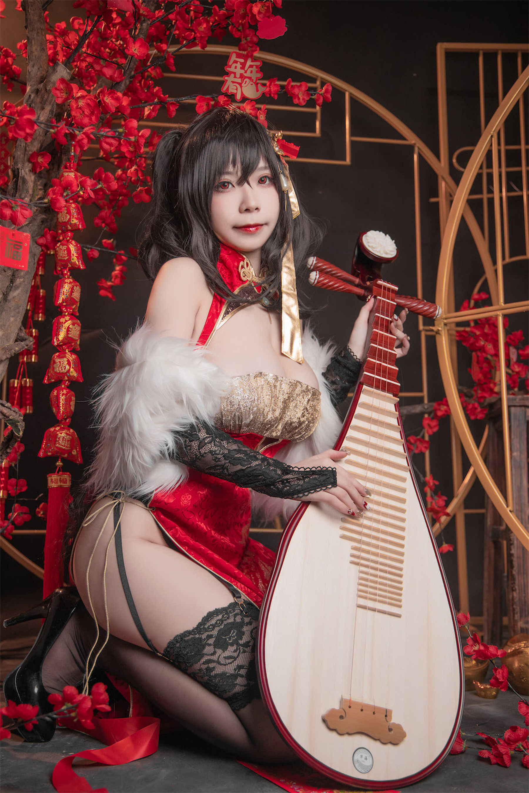 [福利COS] 自闭颜球球(无颜小天使wy) - 碧蓝航线 大凤红旗袍
