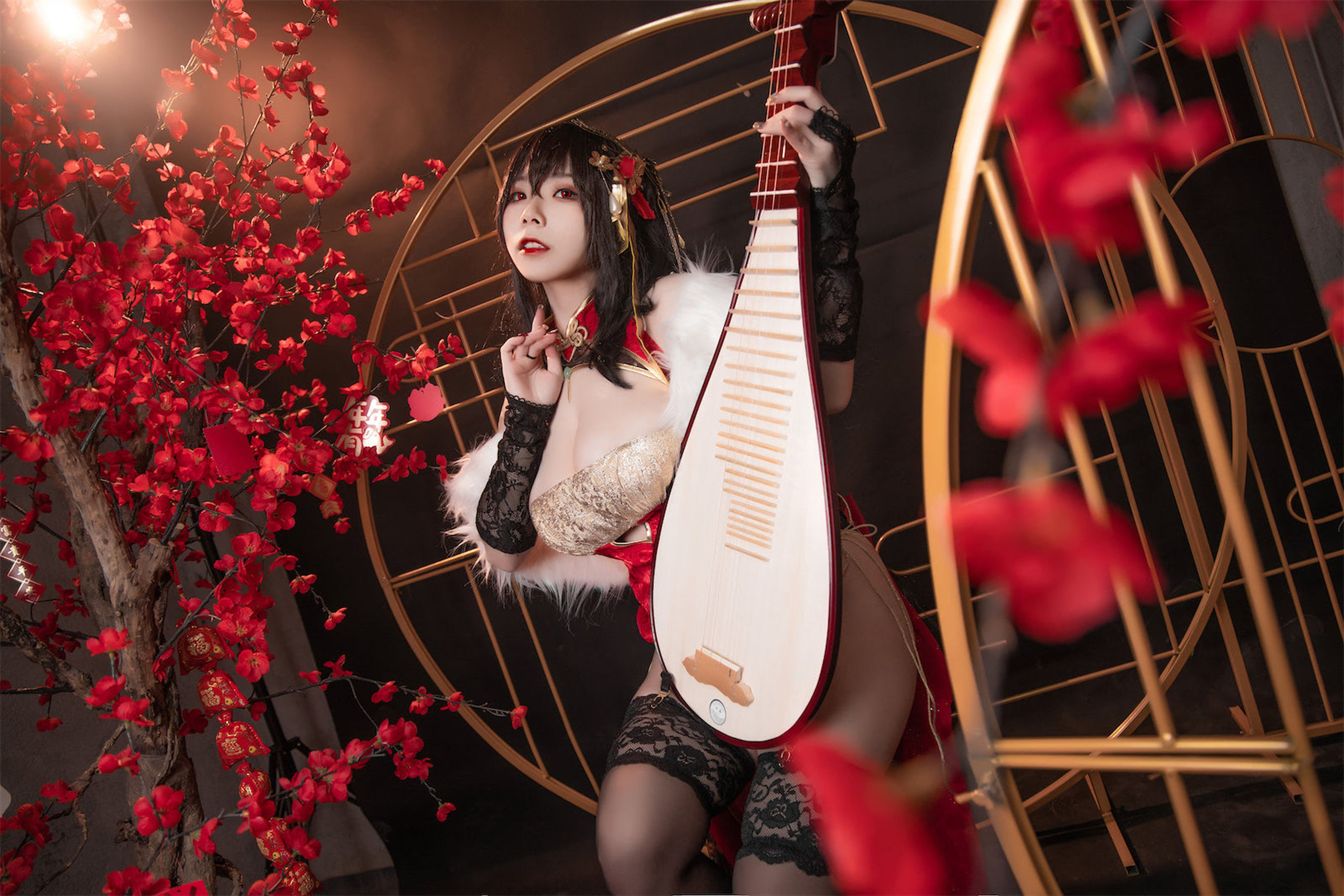 [福利COS] 自闭颜球球(无颜小天使wy) - 碧蓝航线 大凤红旗袍