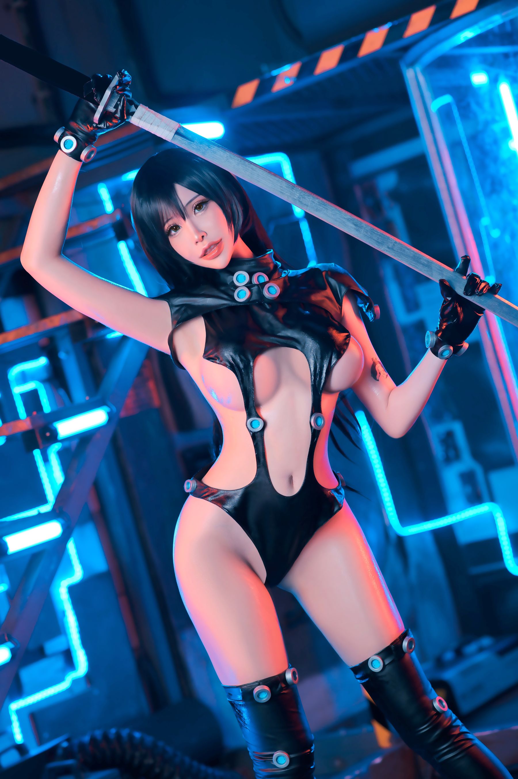 [福利COS] 花リリ(Plant Lily) - Gantz Reika Shimohira