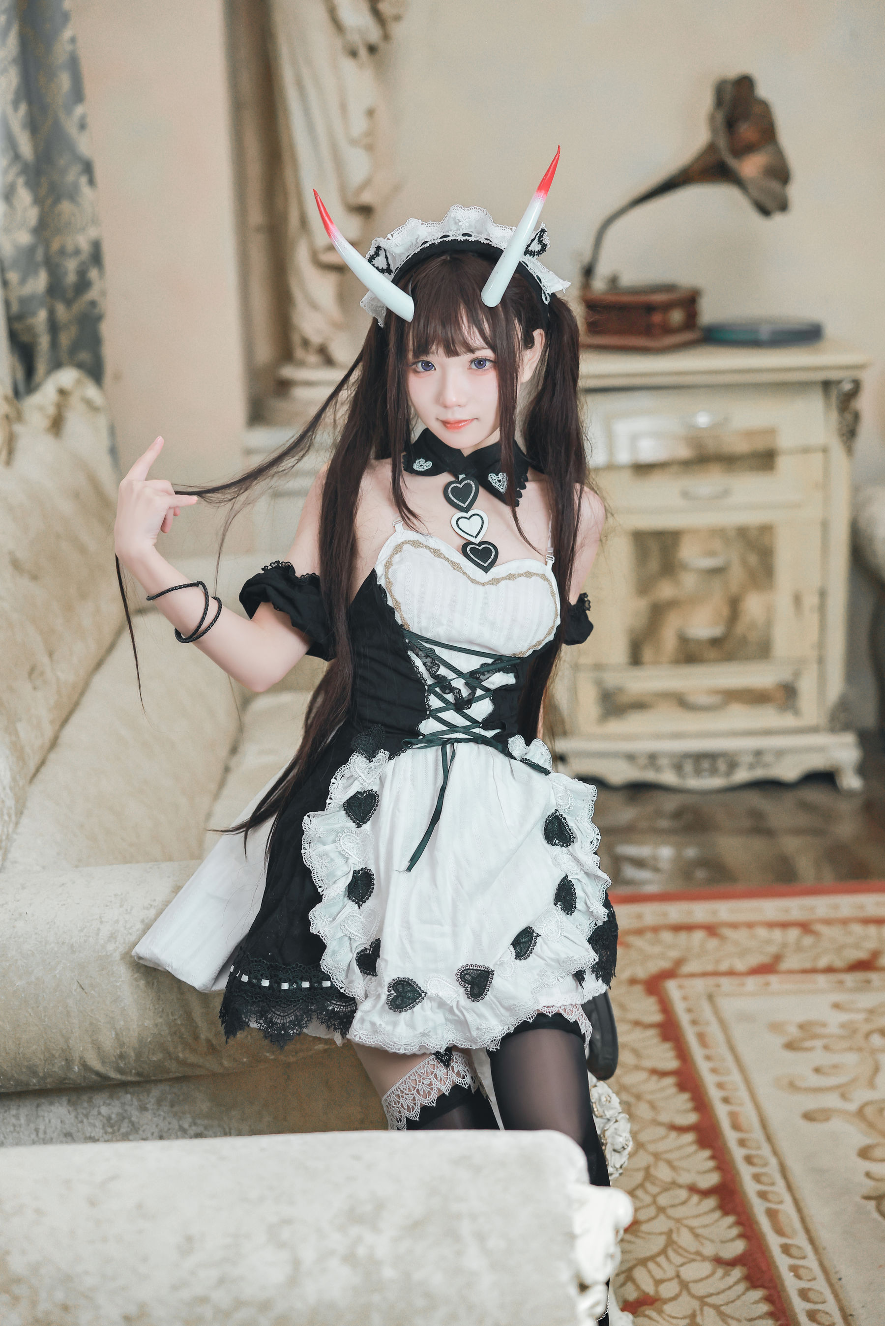 [福利COS] 花柒Hana - 能代女仆