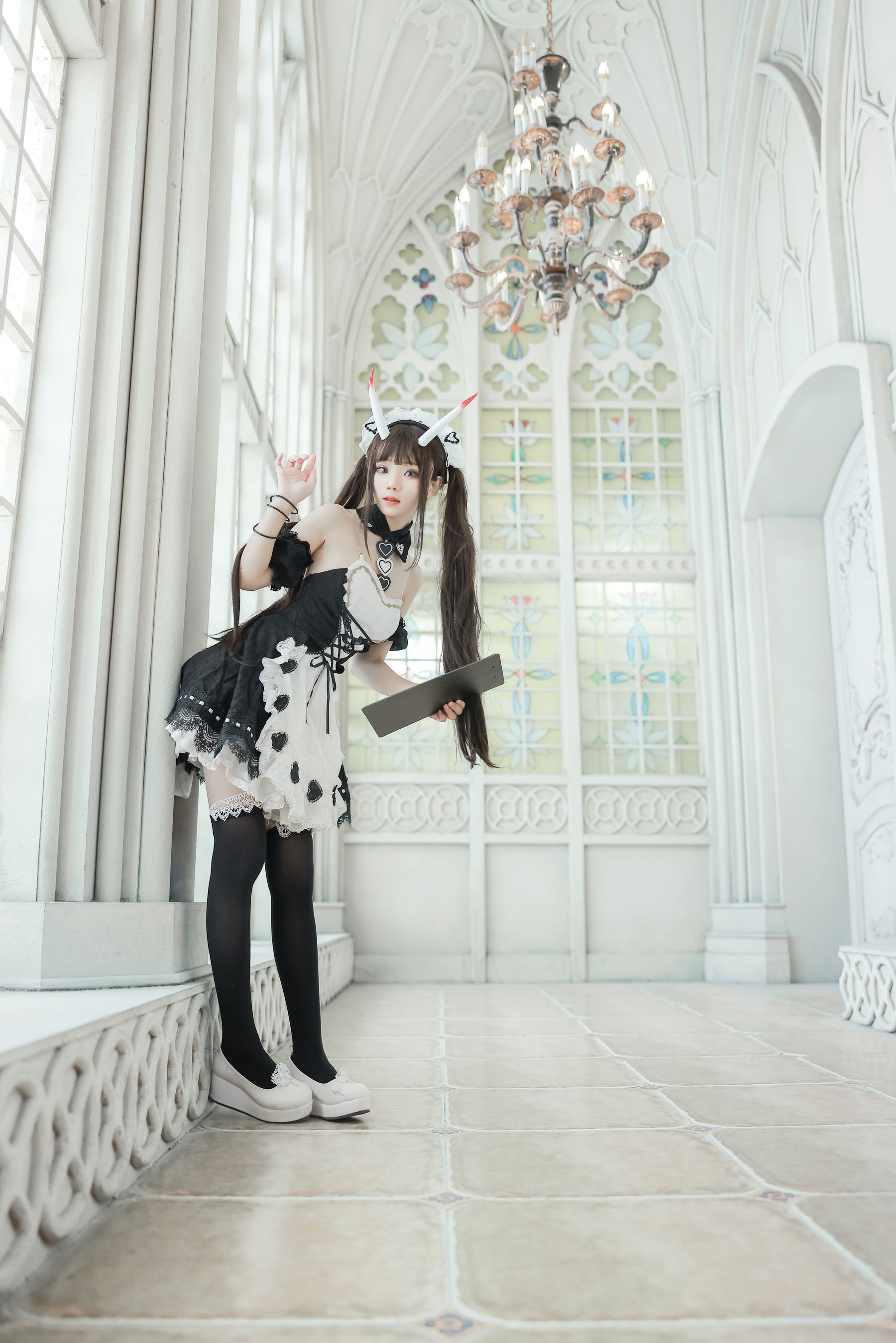 [福利COS] 花柒Hana - 能代女仆