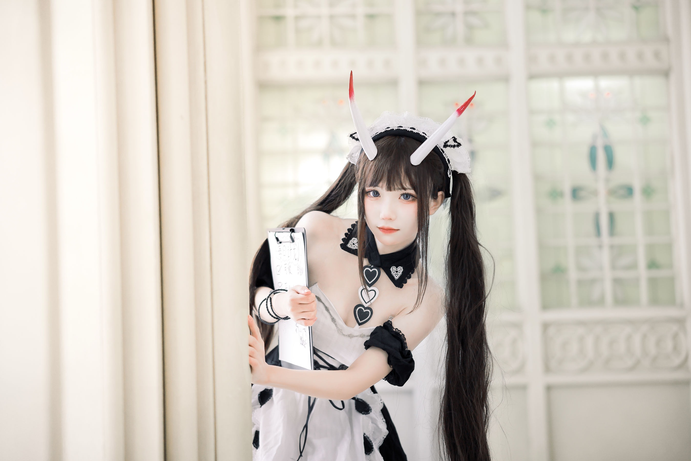 [福利COS] 花柒Hana - 能代女仆