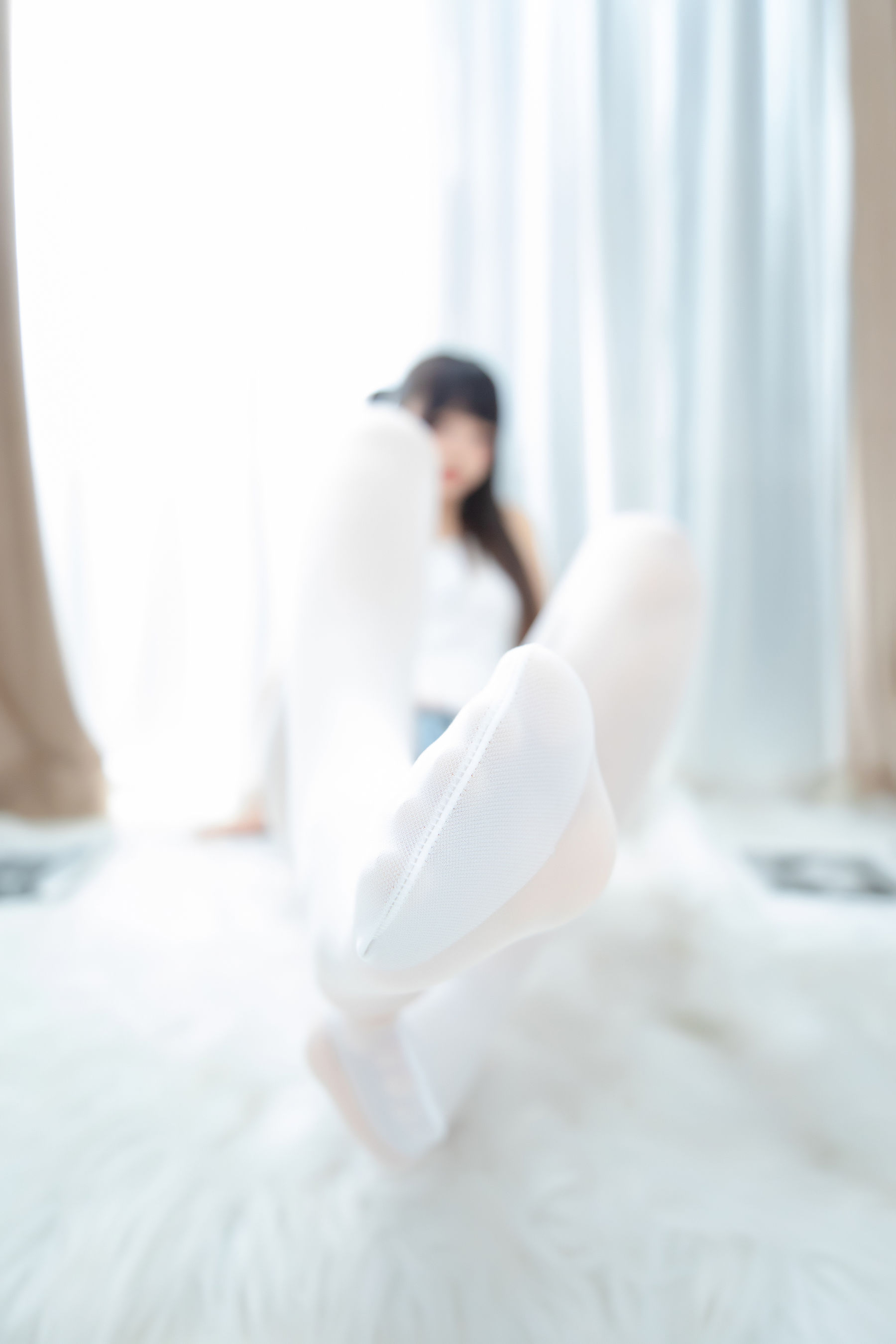 [福利COS] 萝莉神楽板真冬 之牛仔兔兔