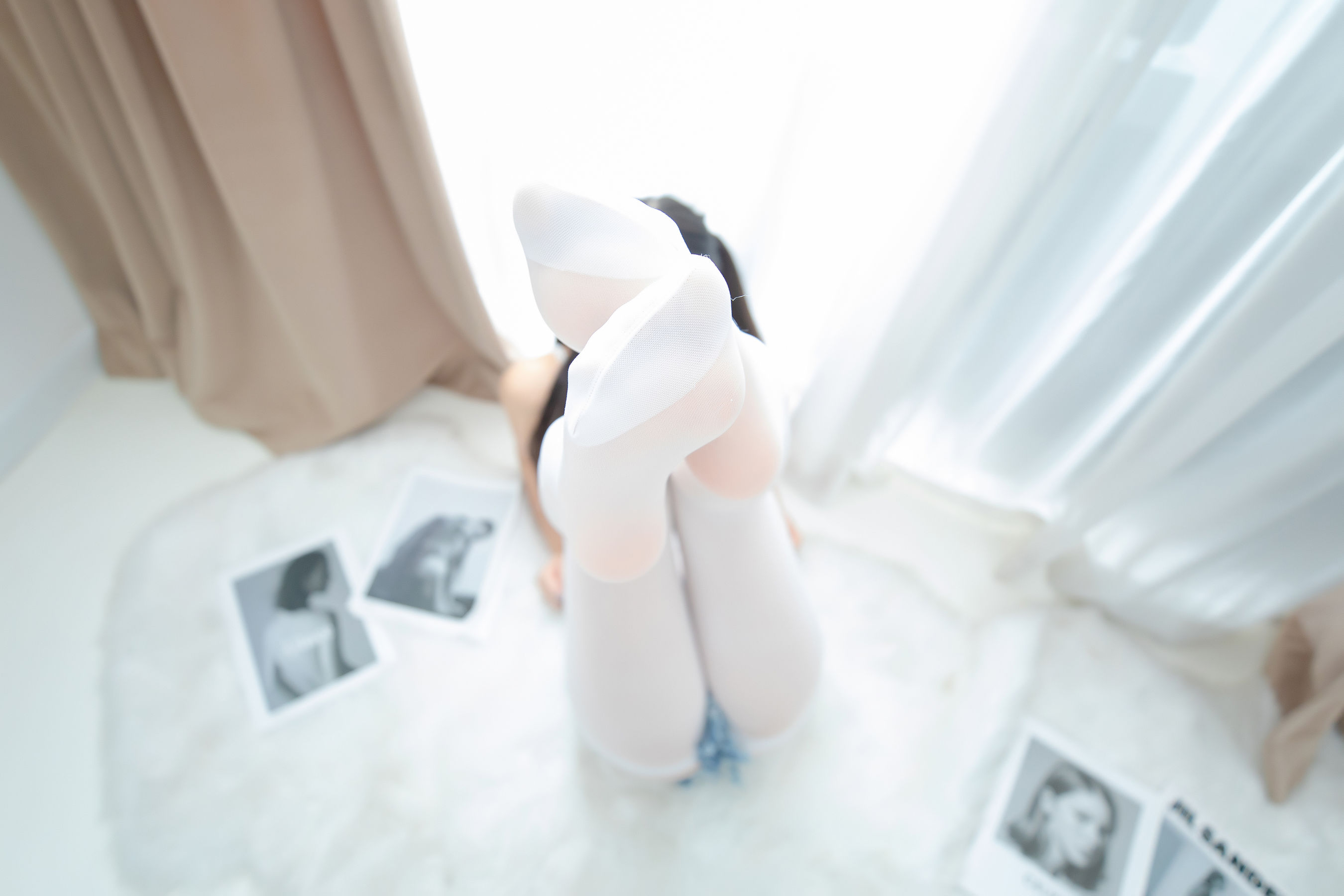 [福利COS] 萝莉神楽板真冬 之牛仔兔兔