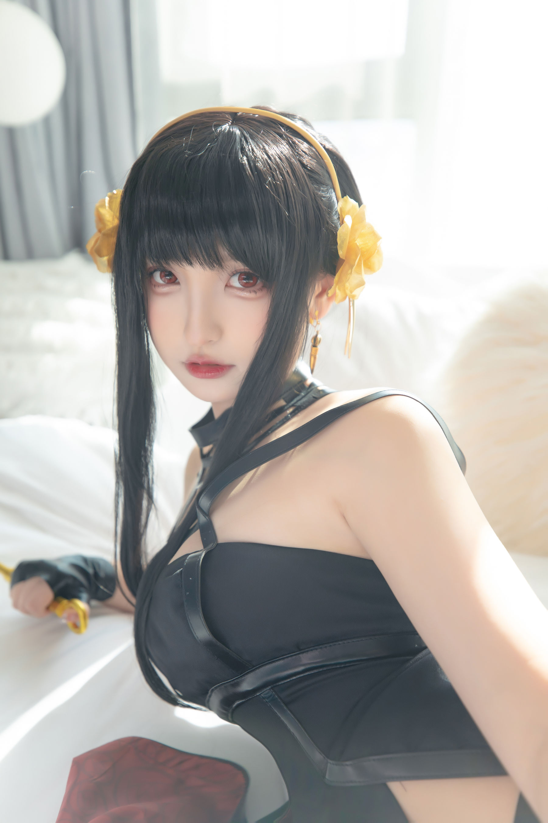 [福利COS] 萝莉神楽板真冬 之约尔太太