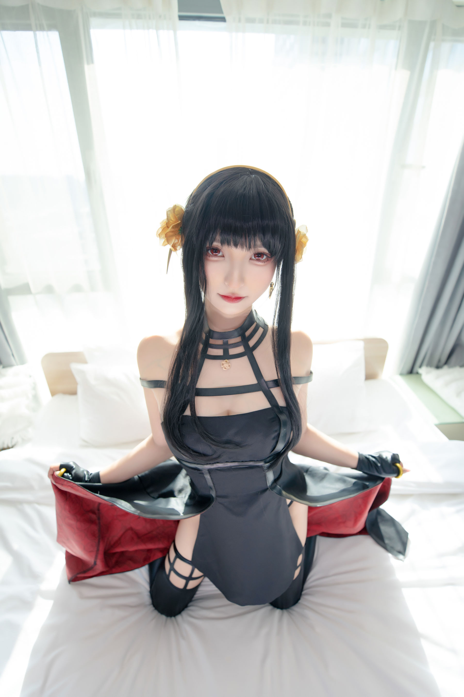 [福利COS] 萝莉神楽板真冬 之约尔太太