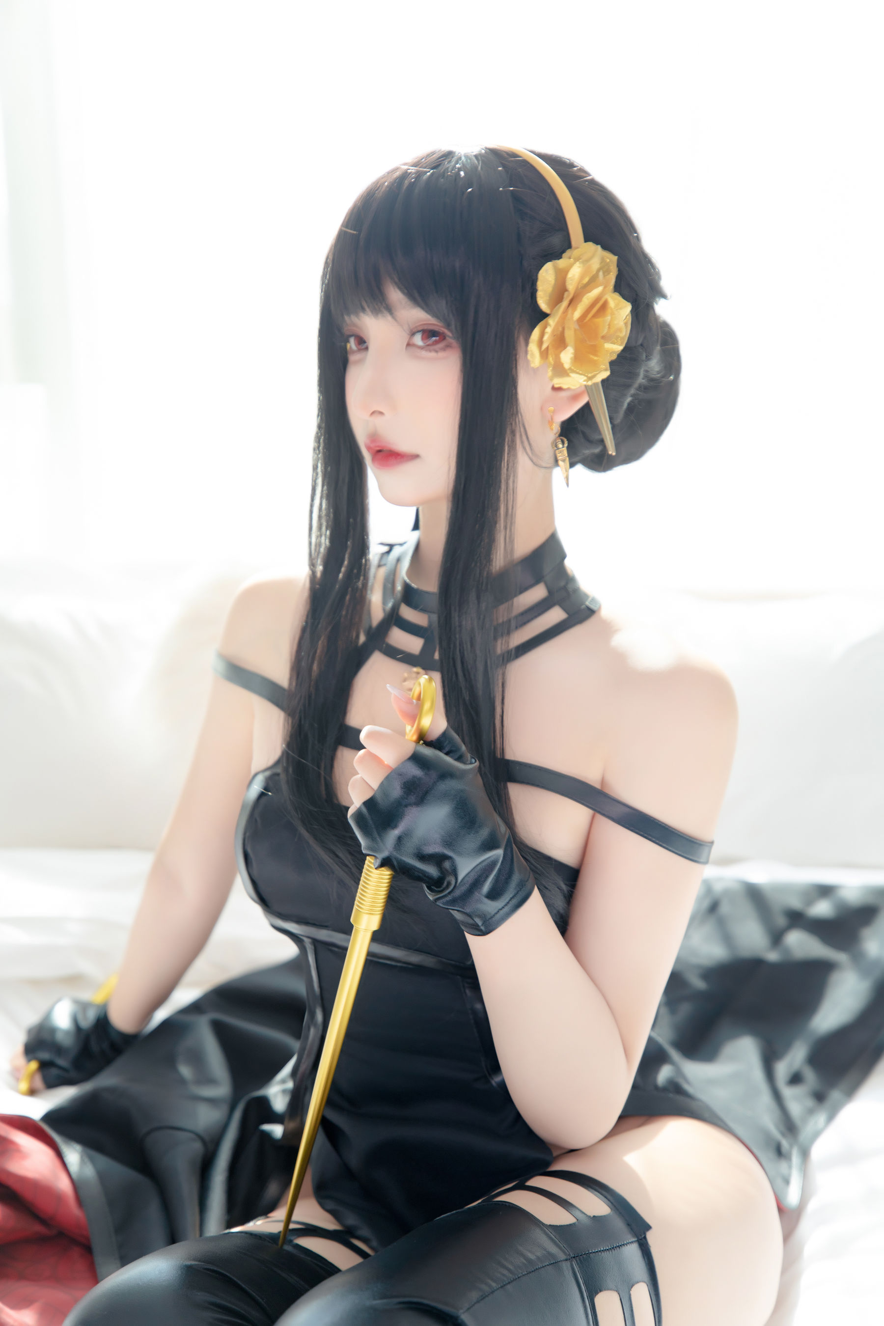 [福利COS] 萝莉神楽板真冬 之约尔太太